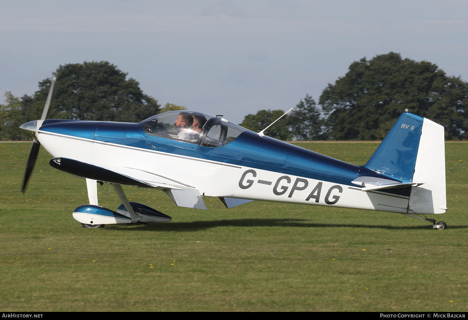 Aircraft Photo of G-GPAG | Van's RV-6 | AirHistory.net #231510