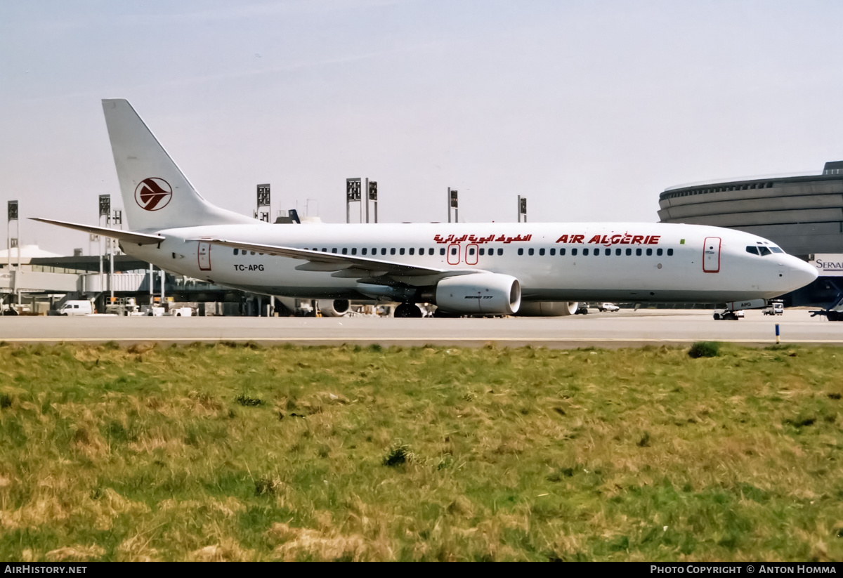 Aircraft Photo of TC-APG | Boeing 737-82R | Air Algérie | AirHistory.net #231511