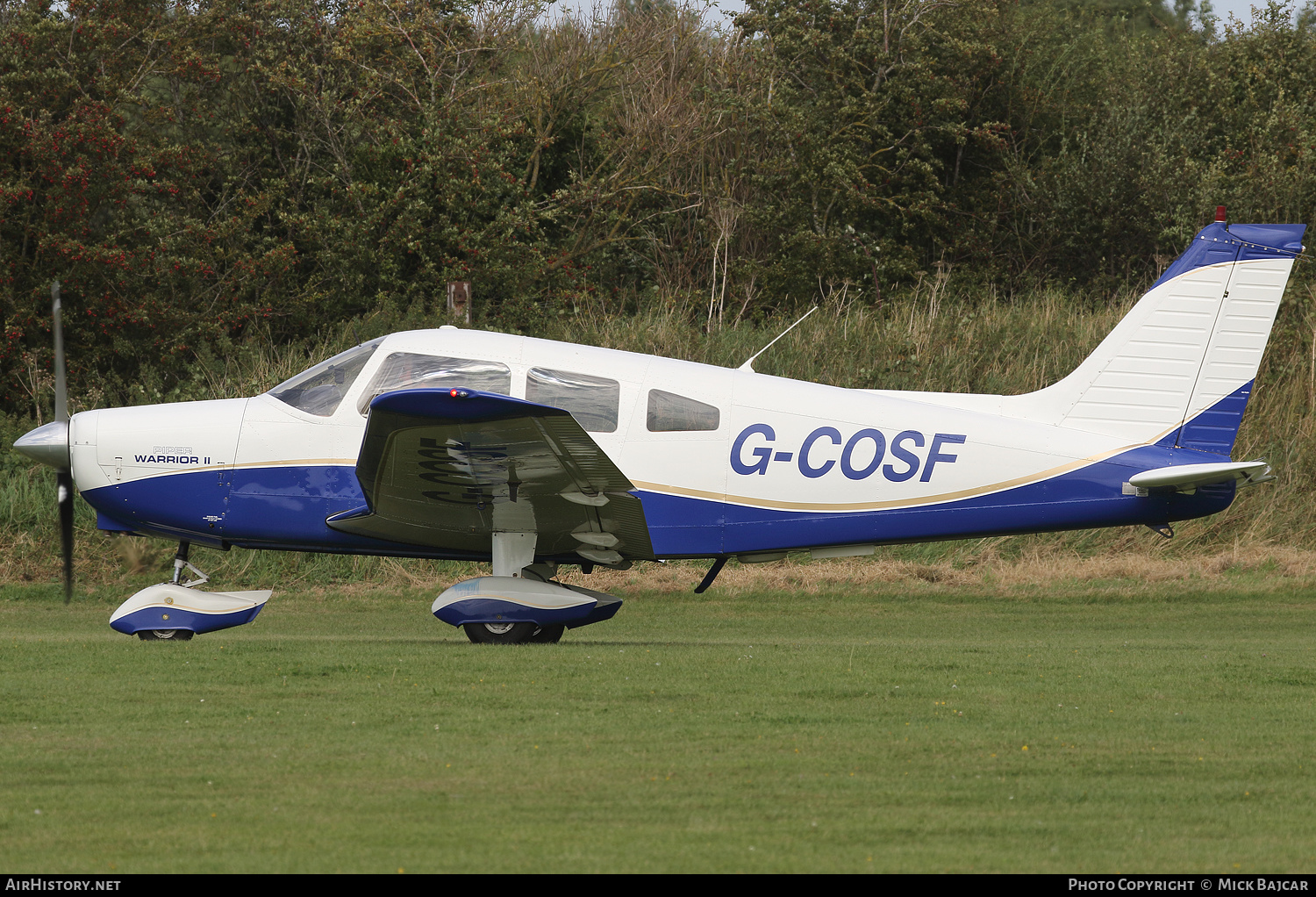 Aircraft Photo of G-COSF | Piper PA-28-161 Cherokee Warrior II | AirHistory.net #231512