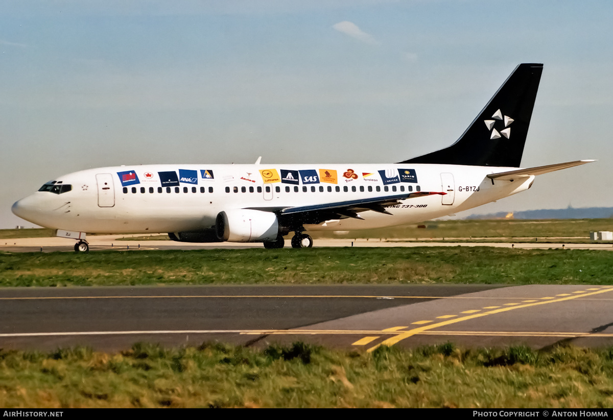 Aircraft Photo of G-BYZJ | Boeing 737-3Q8 | British Midland Airways - BMA | AirHistory.net #231513