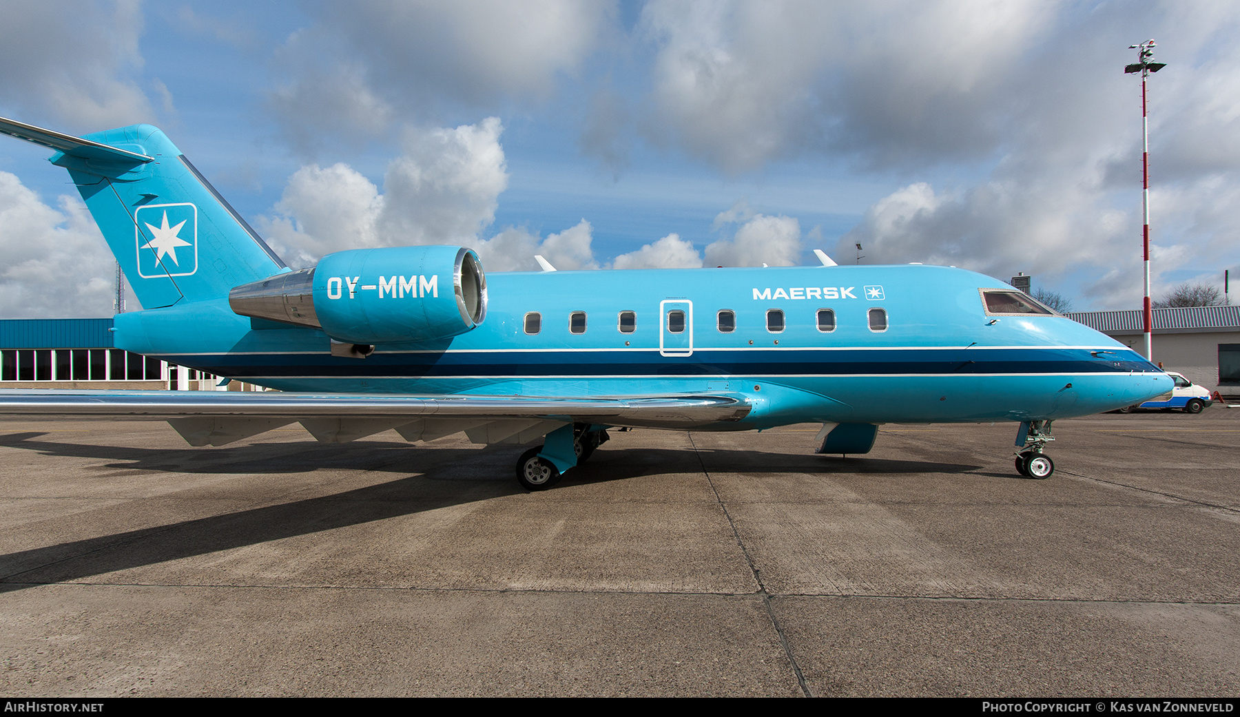 Aircraft Photo of OY-MMM | Bombardier Challenger 604 (CL-600-2B16) | Maersk Air | AirHistory.net #231520