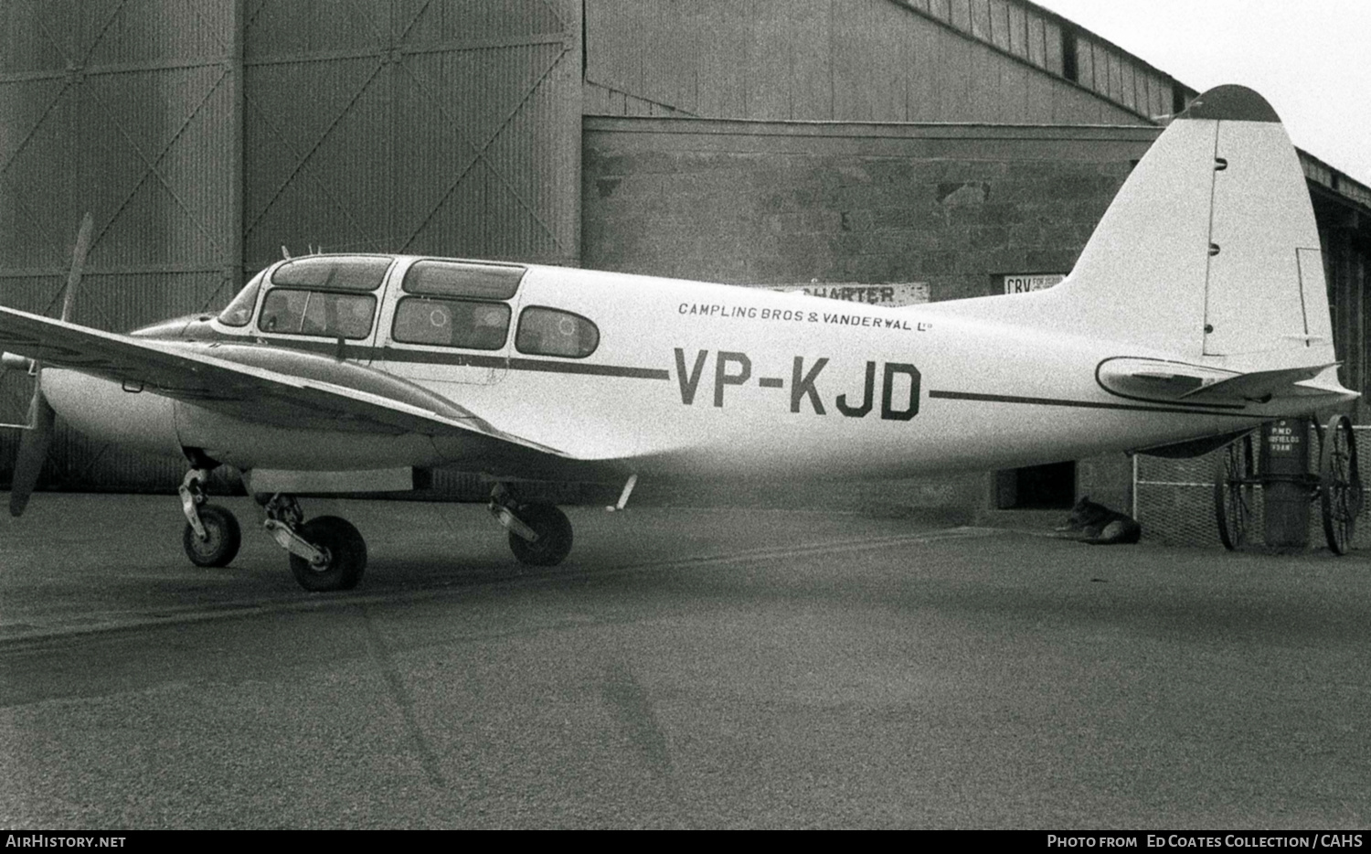 Aircraft Photo of VP-KJD | Macchi MB.320 | Campling Brothers & Vanderwal | AirHistory.net #231524