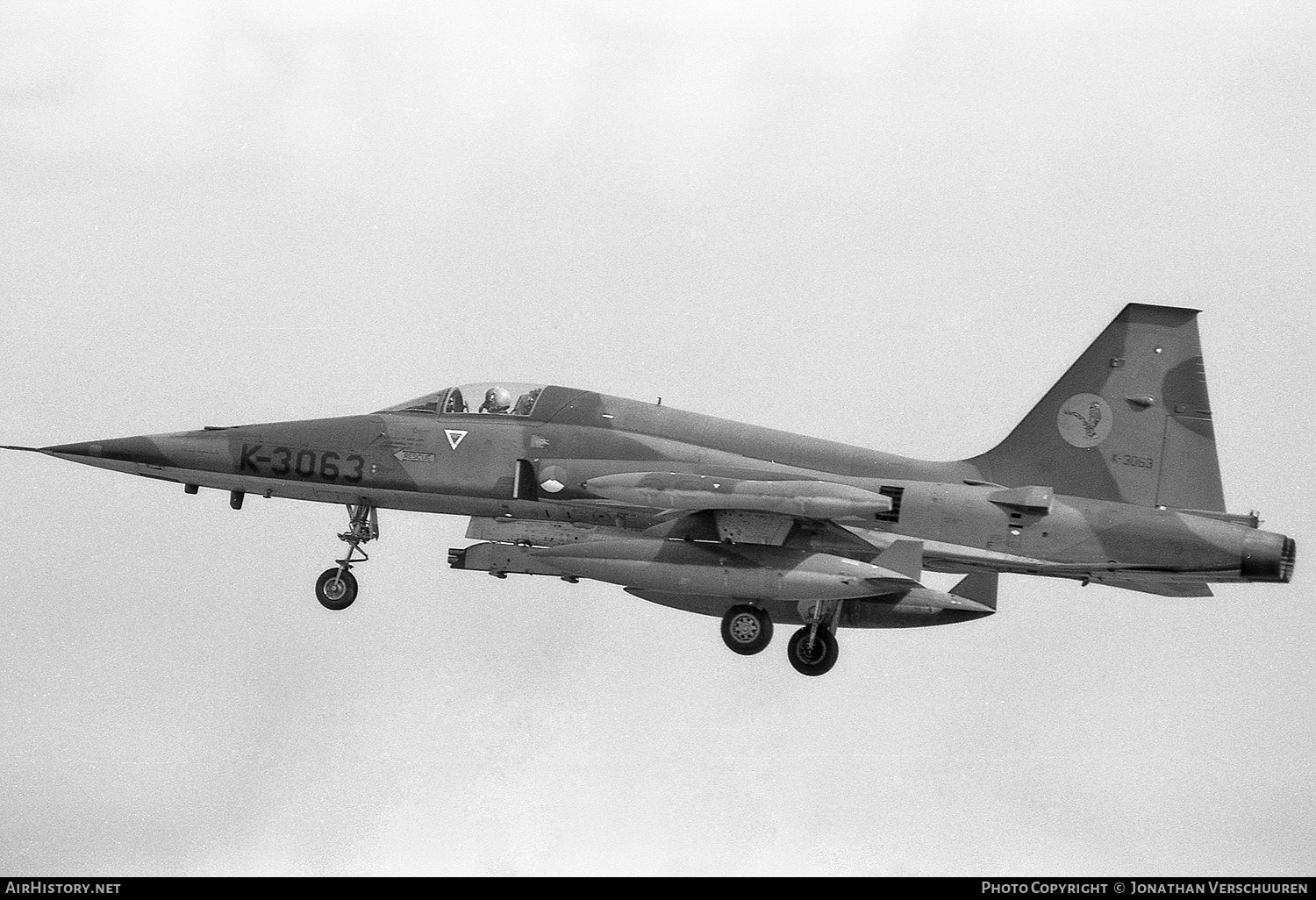 Aircraft Photo of K-3063 | Canadair NF-5A | Netherlands - Air Force | AirHistory.net #231525
