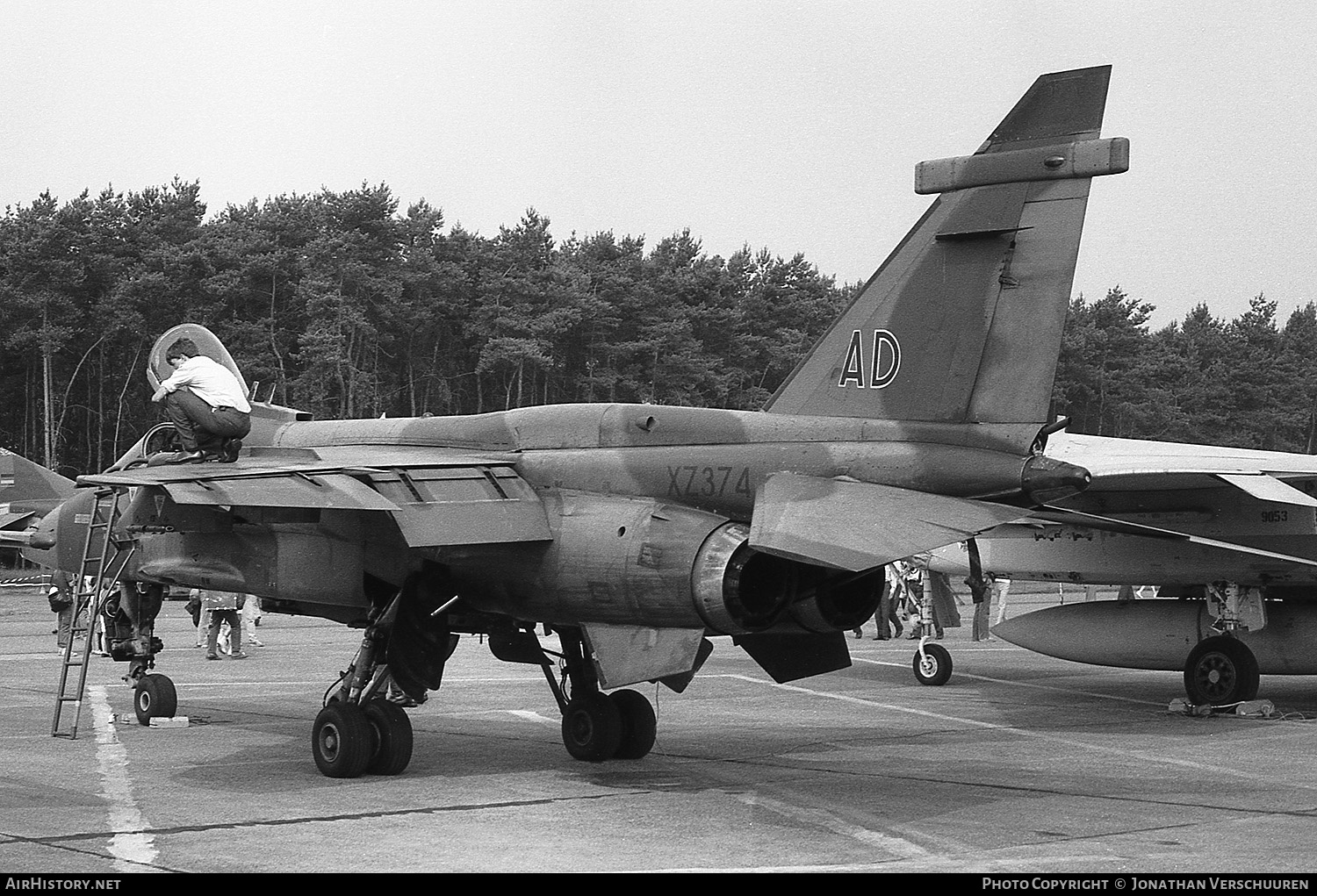 Aircraft Photo of XZ374 | Sepecat Jaguar GR1 | UK - Air Force | AirHistory.net #231532
