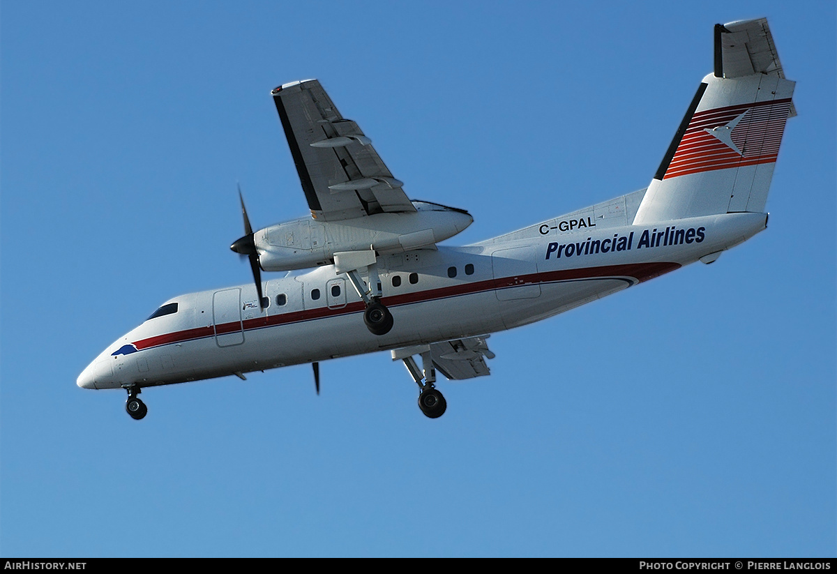 Aircraft Photo of C-GPAL | De Havilland Canada DHC-8-102 Dash 8 | Provincial Airlines | AirHistory.net #231571