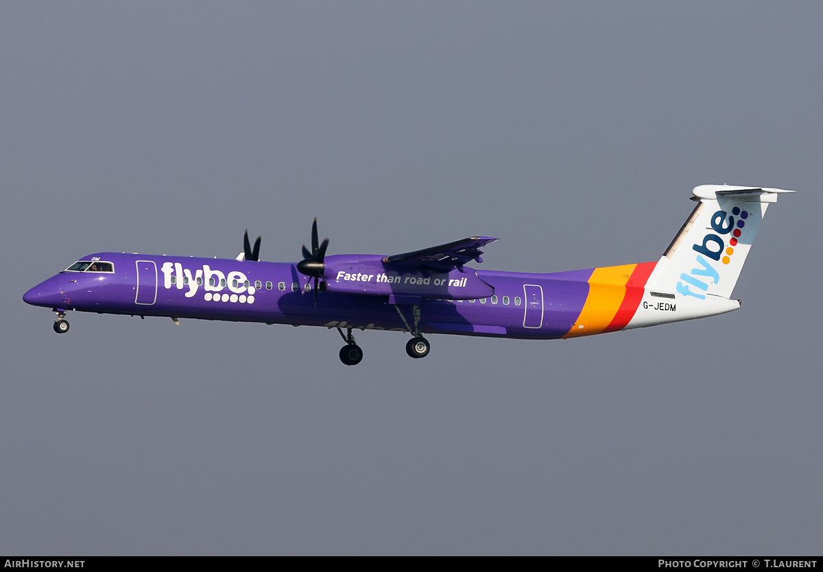 Aircraft Photo of G-JEDM | Bombardier DHC-8-402 Dash 8 | Flybe | AirHistory.net #231598