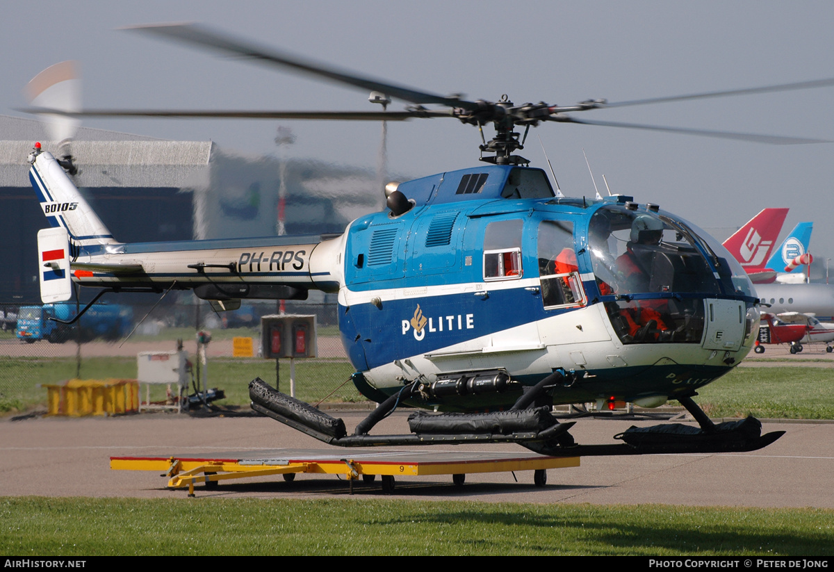 Aircraft Photo of PH-RPS | MBB BO-105C | Politie | AirHistory.net #231604