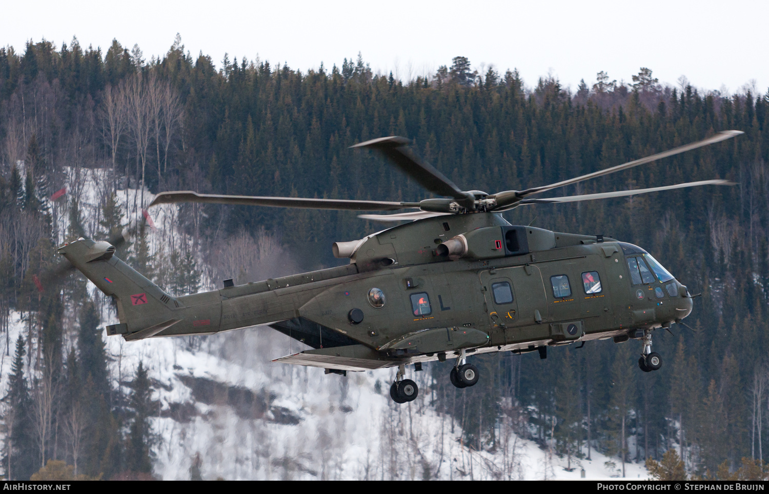 Aircraft Photo of ZJ127 | EHI EH101-411 Merlin HC3 | UK - Air Force | AirHistory.net #231612