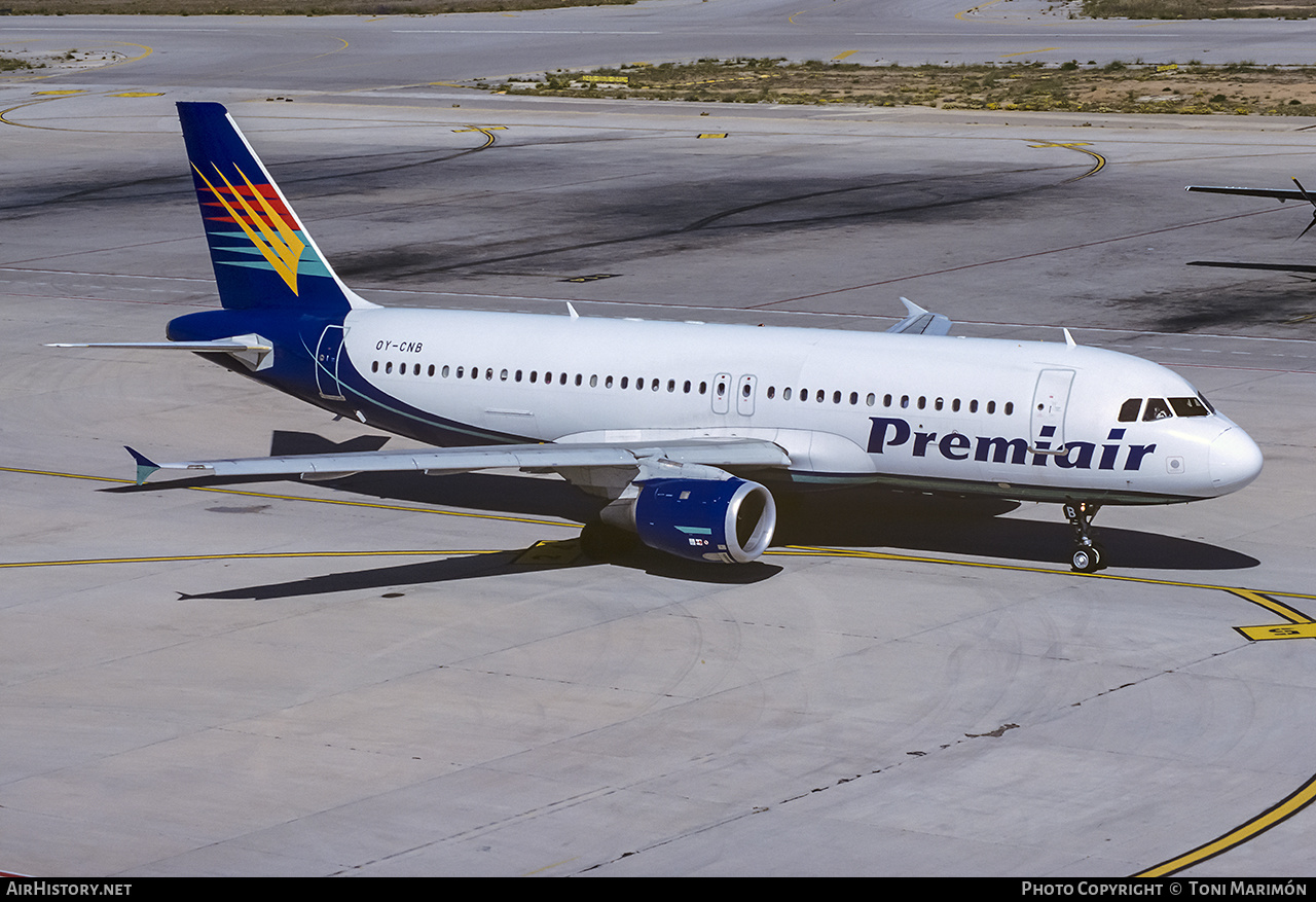 Aircraft Photo of OY-CNB | Airbus A320-211 | Premiair | AirHistory.net #231625