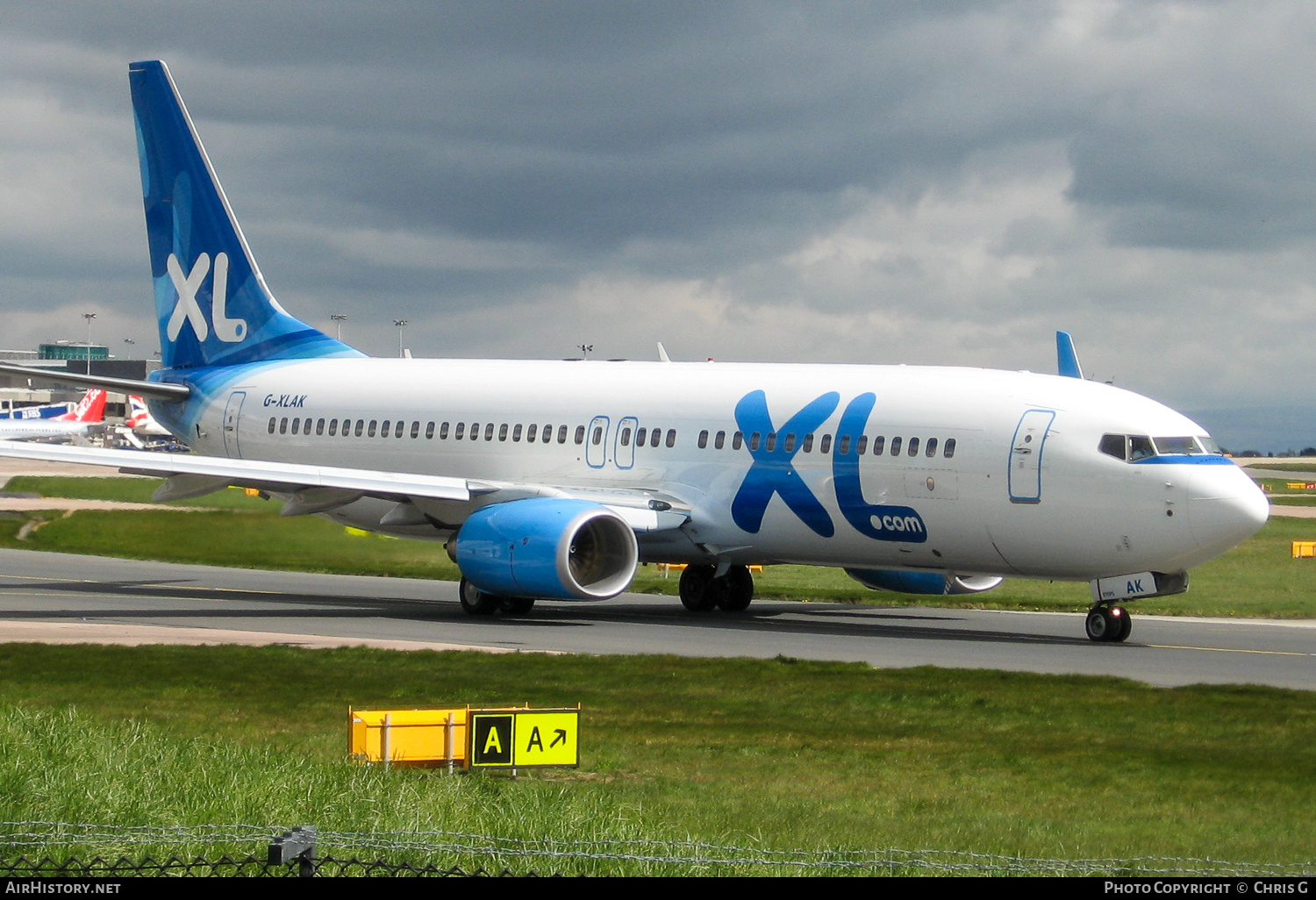 Aircraft Photo of G-XLAK | Boeing 737-8FH | XL Airways | AirHistory.net #231637