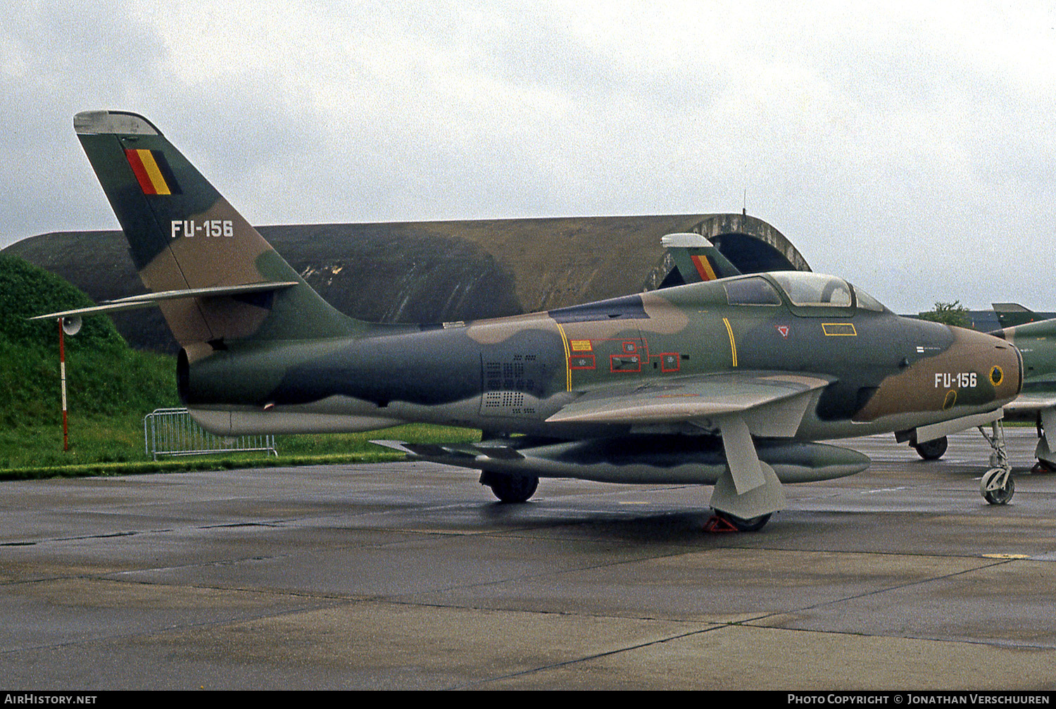 Aircraft Photo of FU156 | Republic F-84F Thunderstreak | Belgium - Air Force | AirHistory.net #231663
