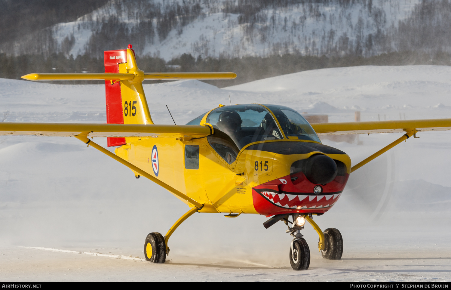 Aircraft Photo of 815 | Saab MFI-15-200A Safari | Norway - Air Force | AirHistory.net #231679