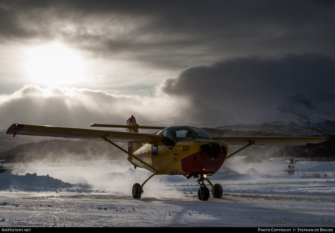 Aircraft Photo of 803 | Saab MFI-15-200A Safari | Norway - Air Force | AirHistory.net #231683