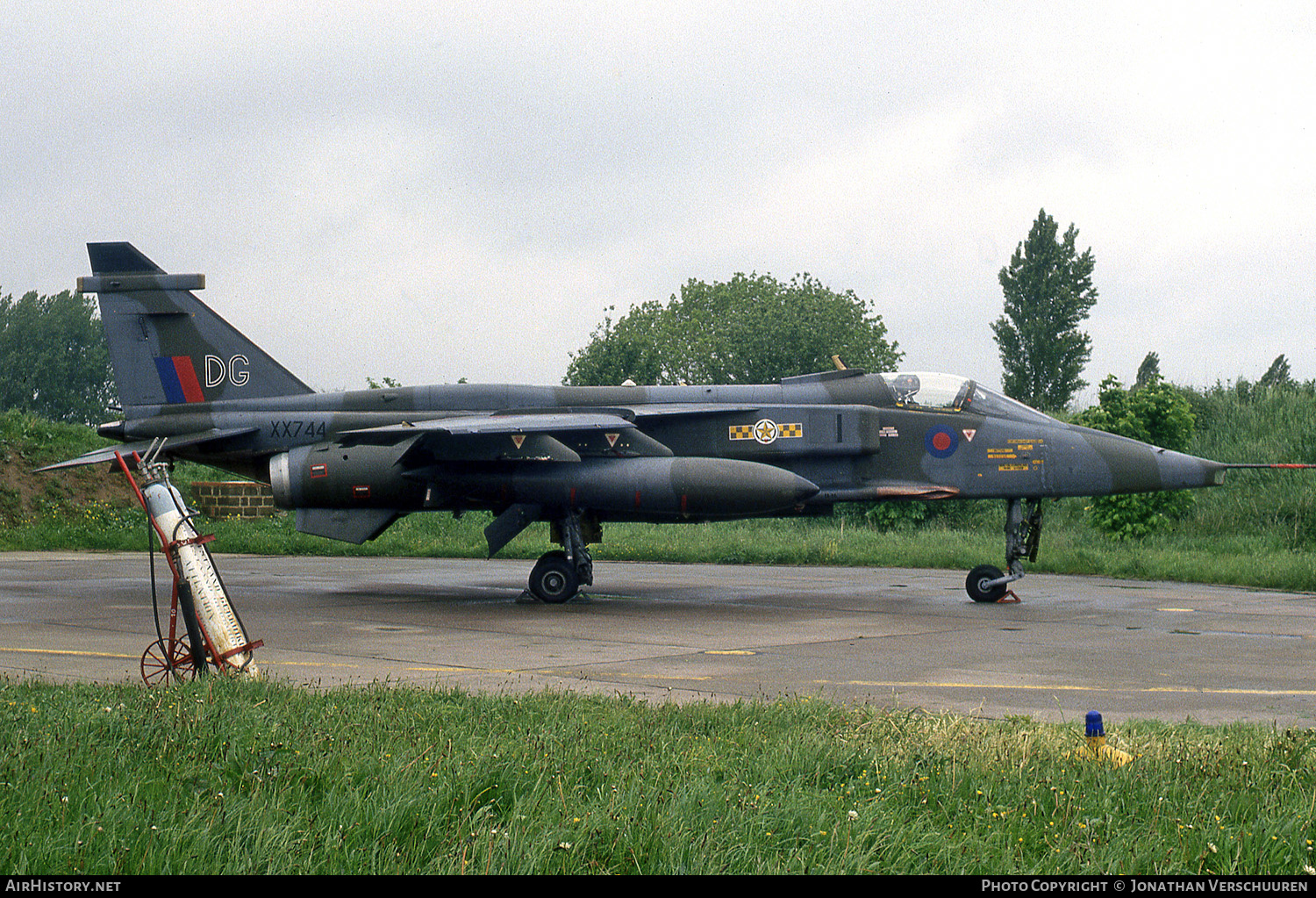 Aircraft Photo of XX744 | Sepecat Jaguar GR1 | UK - Air Force | AirHistory.net #231684