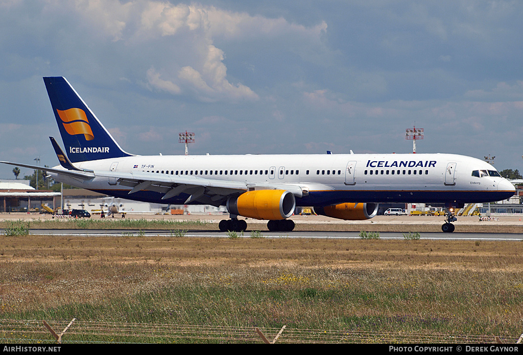 Aircraft Photo of TF-FIN | Boeing 757-208 | Icelandair | AirHistory.net #231691