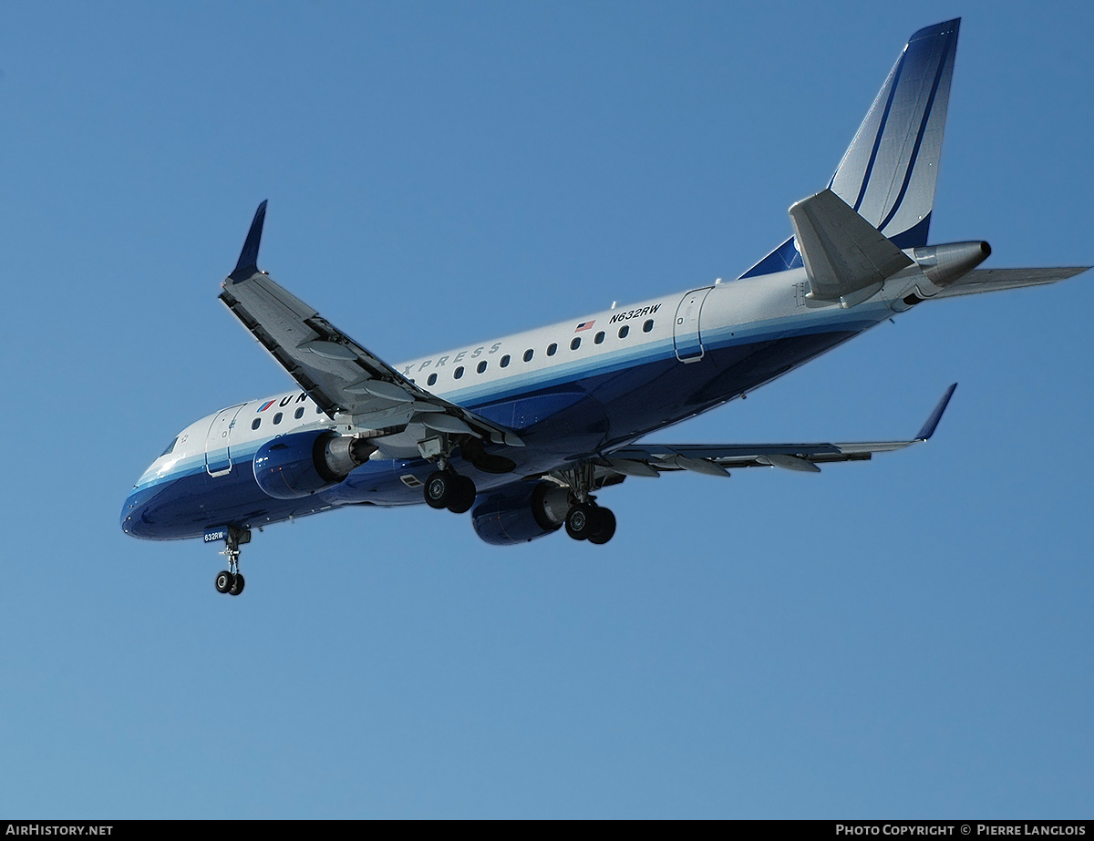 Aircraft Photo of N632RW | Embraer 170SE (ERJ-170-100SE) | United Express | AirHistory.net #231693