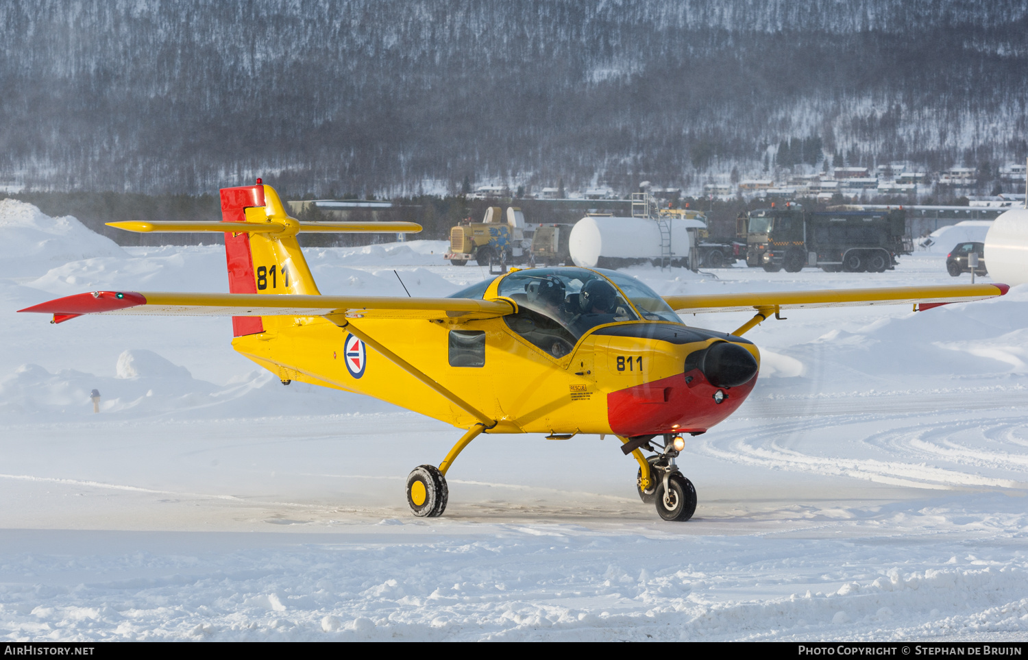 Aircraft Photo of 811 | Saab MFI-15-200A Safari | Norway - Air Force | AirHistory.net #231694