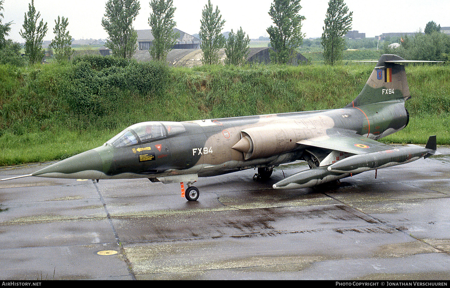 Aircraft Photo of FX94 | Lockheed F-104G Starfighter | Belgium - Air Force | AirHistory.net #231699