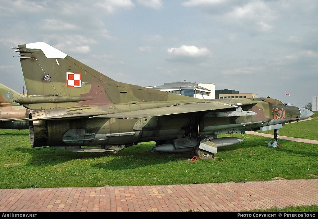 Aircraft Photo of 120 | Mikoyan-Gurevich MiG-23MF | Poland - Air Force | AirHistory.net #231717