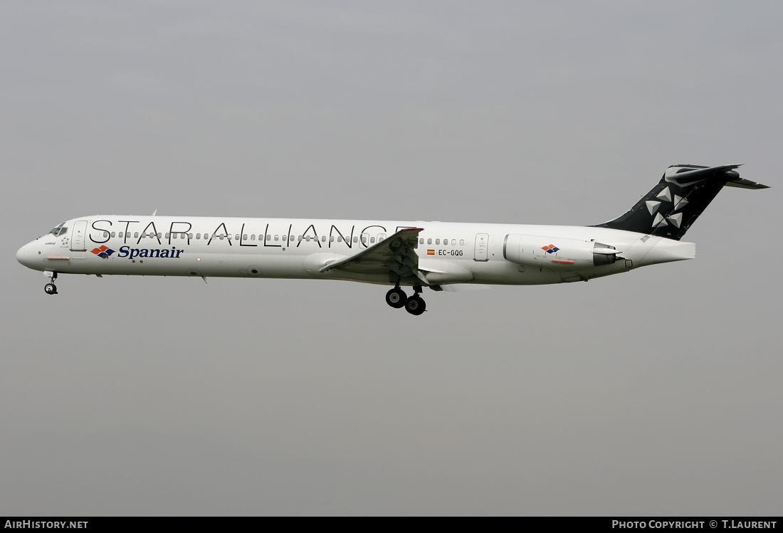 Aircraft Photo of EC-GQG | McDonnell Douglas MD-83 (DC-9-83) | Spanair | AirHistory.net #231726