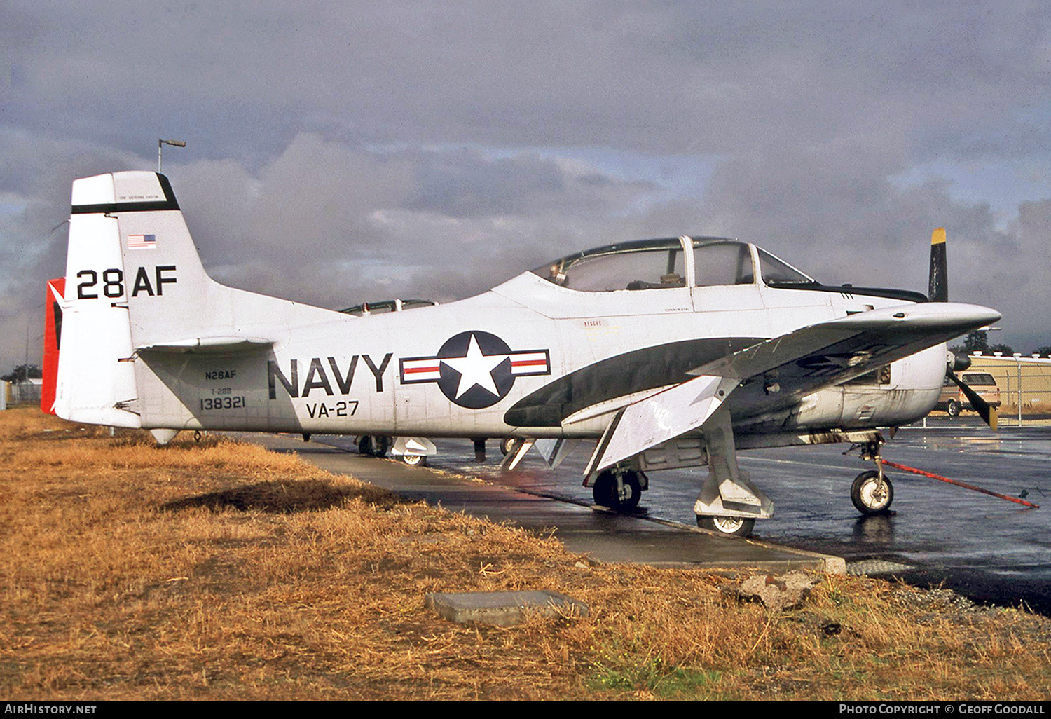 Aircraft Photo of N28AF / 138321 | North American T-28B Trojan | USA - Navy | AirHistory.net #231751