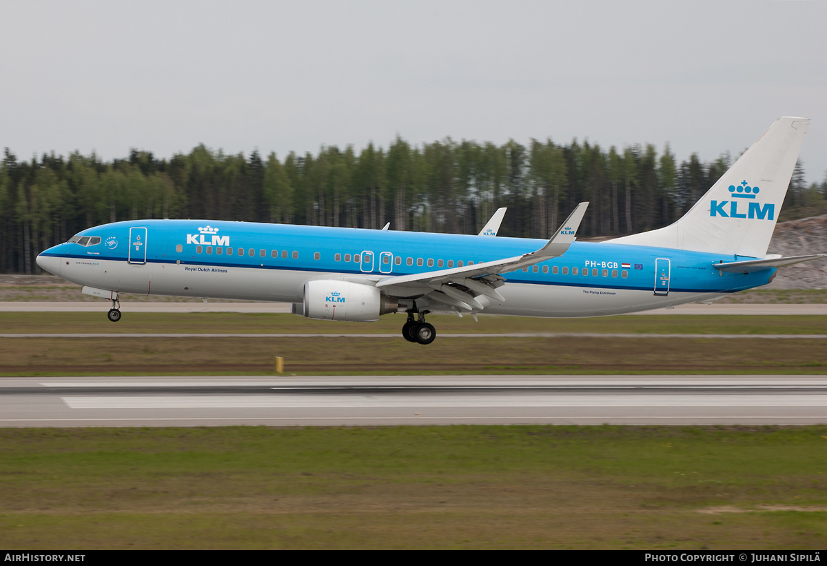 Aircraft Photo of PH-BGB | Boeing 737-8K2 | KLM - Royal Dutch Airlines | AirHistory.net #231752