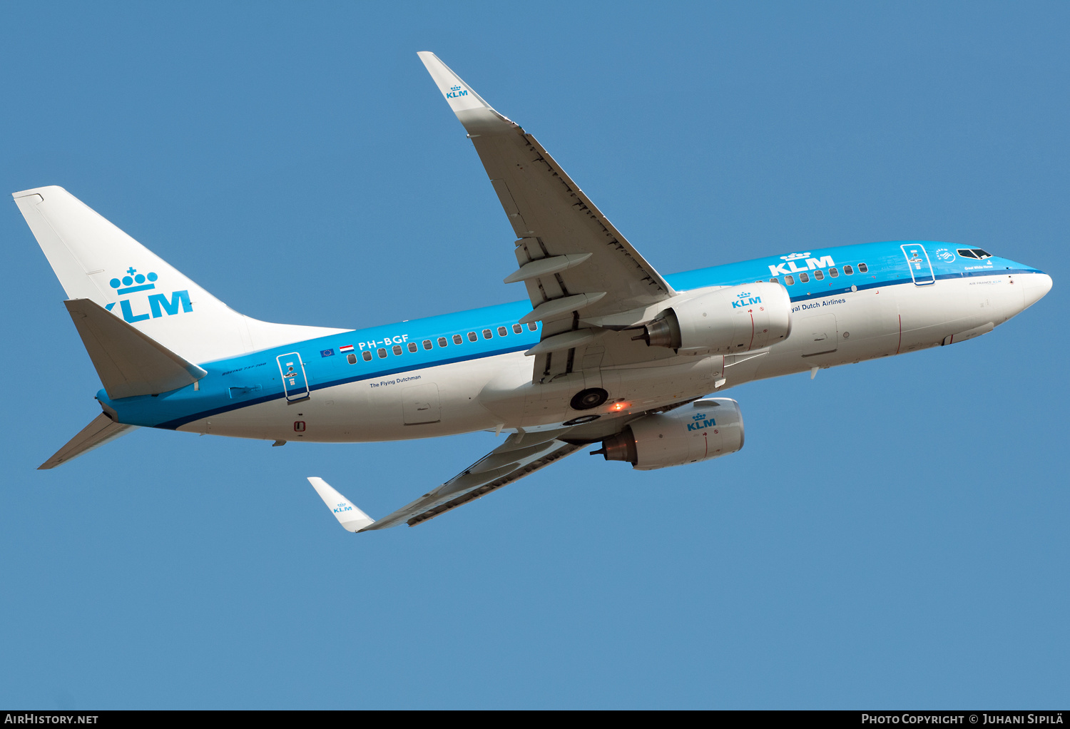 Aircraft Photo of PH-BGF | Boeing 737-7K2 | KLM - Royal Dutch Airlines | AirHistory.net #231767