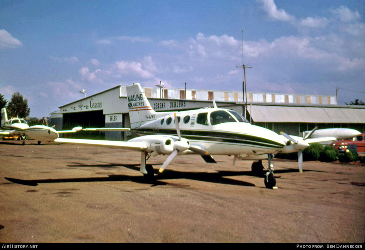 Aircraft Photo of VH-MWG | Cessna 402 | Masling Airlines | AirHistory.net #231778
