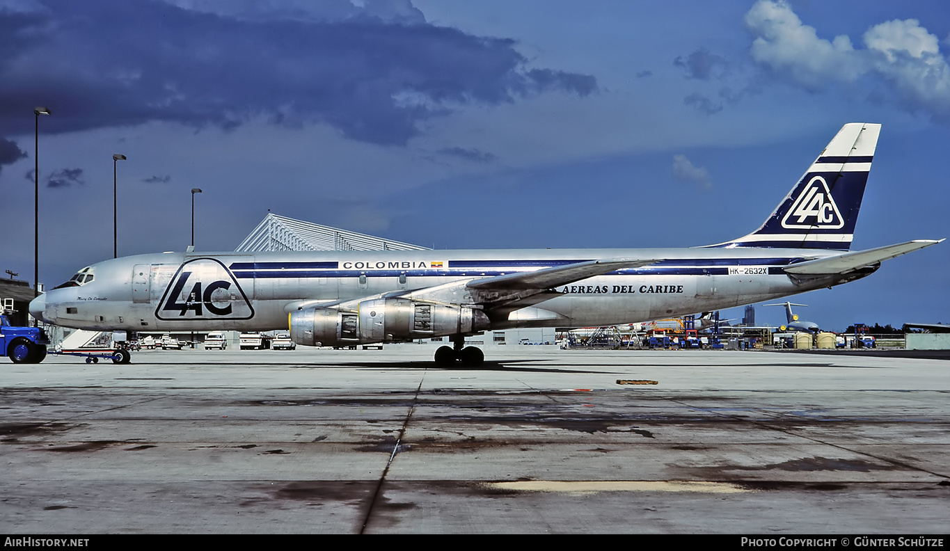 Aircraft Photo of HK-2632X | Douglas DC-8-54(F) | LAC - Líneas Aéreas del Caribe | AirHistory.net #231801