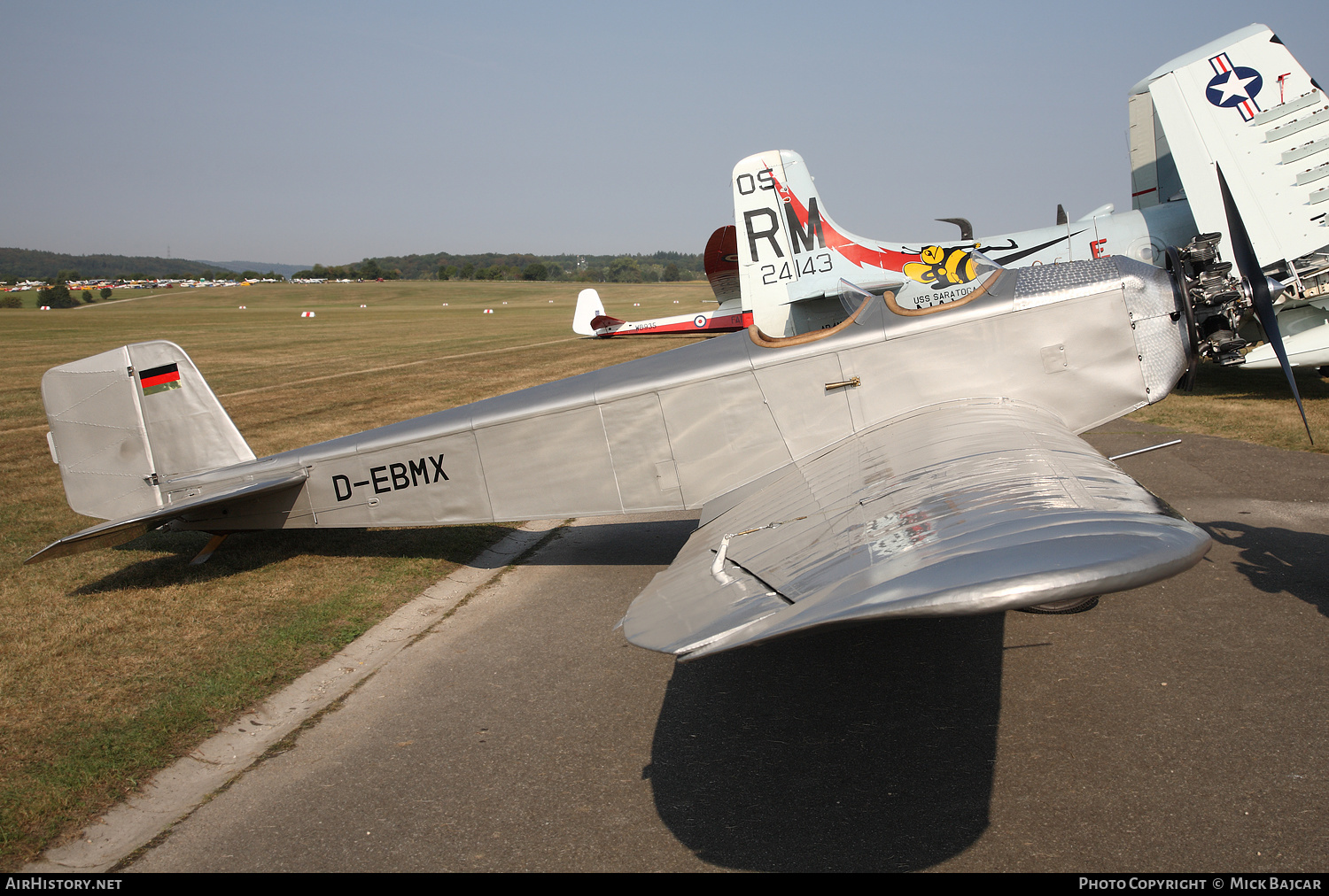 Aircraft Photo of D-EBMX | Klemm L-25aV1 | AirHistory.net #231803