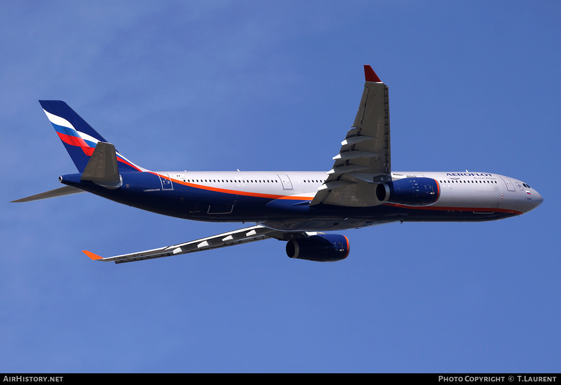 Aircraft Photo of F-WWTJ | Airbus A330-343 | Aeroflot - Russian Airlines | AirHistory.net #231813