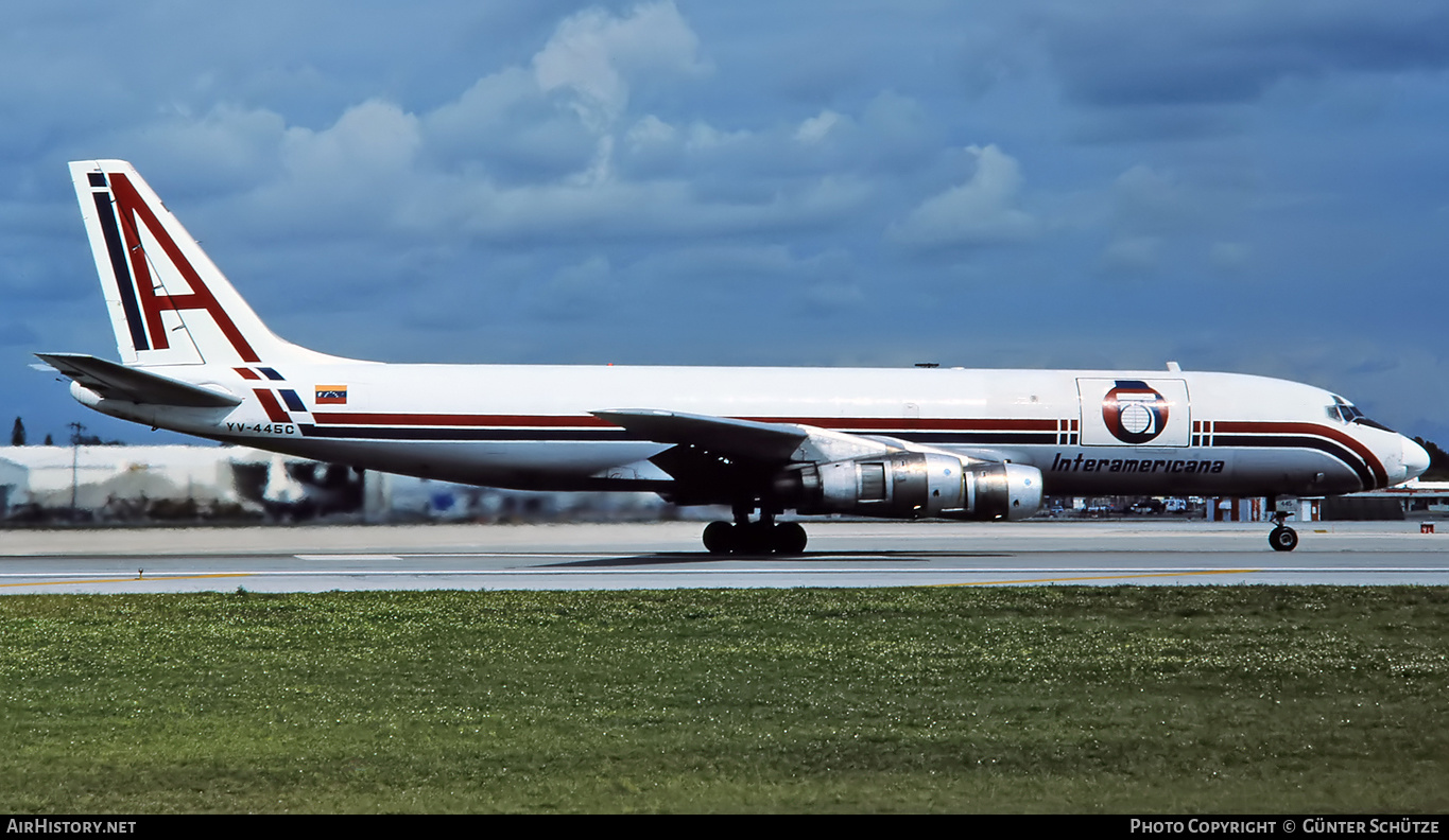 Aircraft Photo of YV-445C | Douglas DC-8-54(F) | Interamericana | AirHistory.net #231820