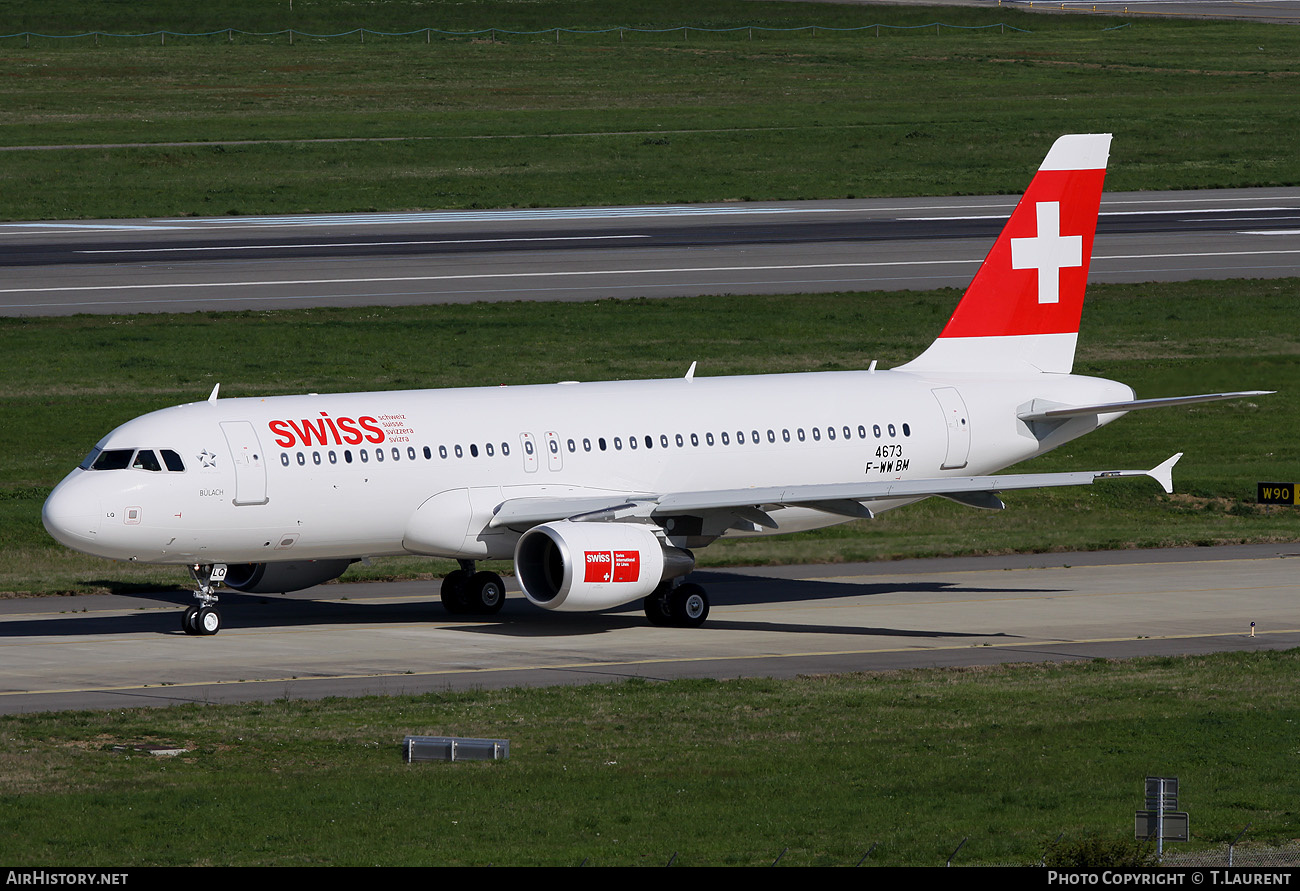 Aircraft Photo of F-WWBM | Airbus A320-214 | Swiss International Air Lines | AirHistory.net #231826