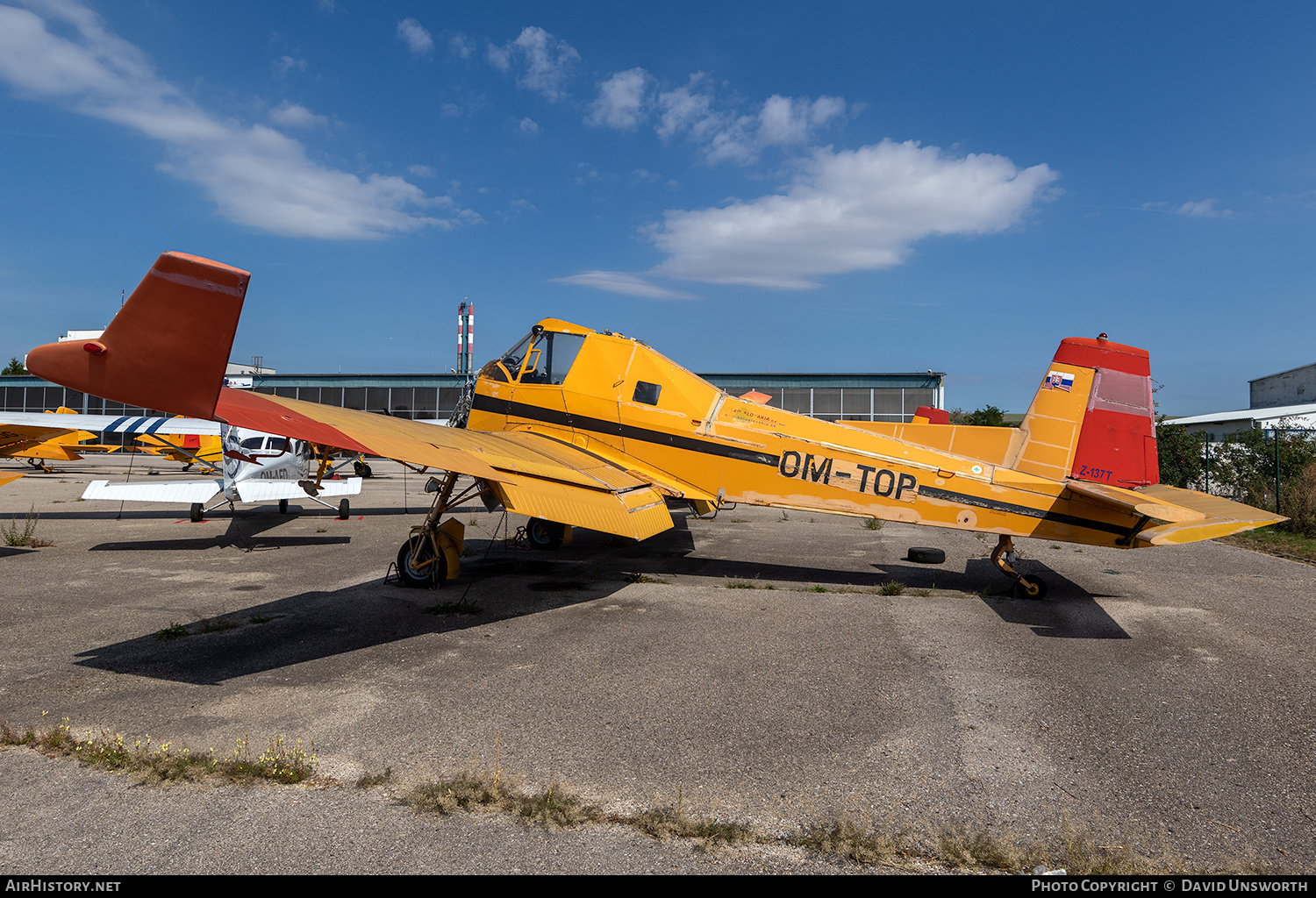 Aircraft Photo of OM-TOP | Zlin Z-137T Agro Turbo | AirHistory.net #231859