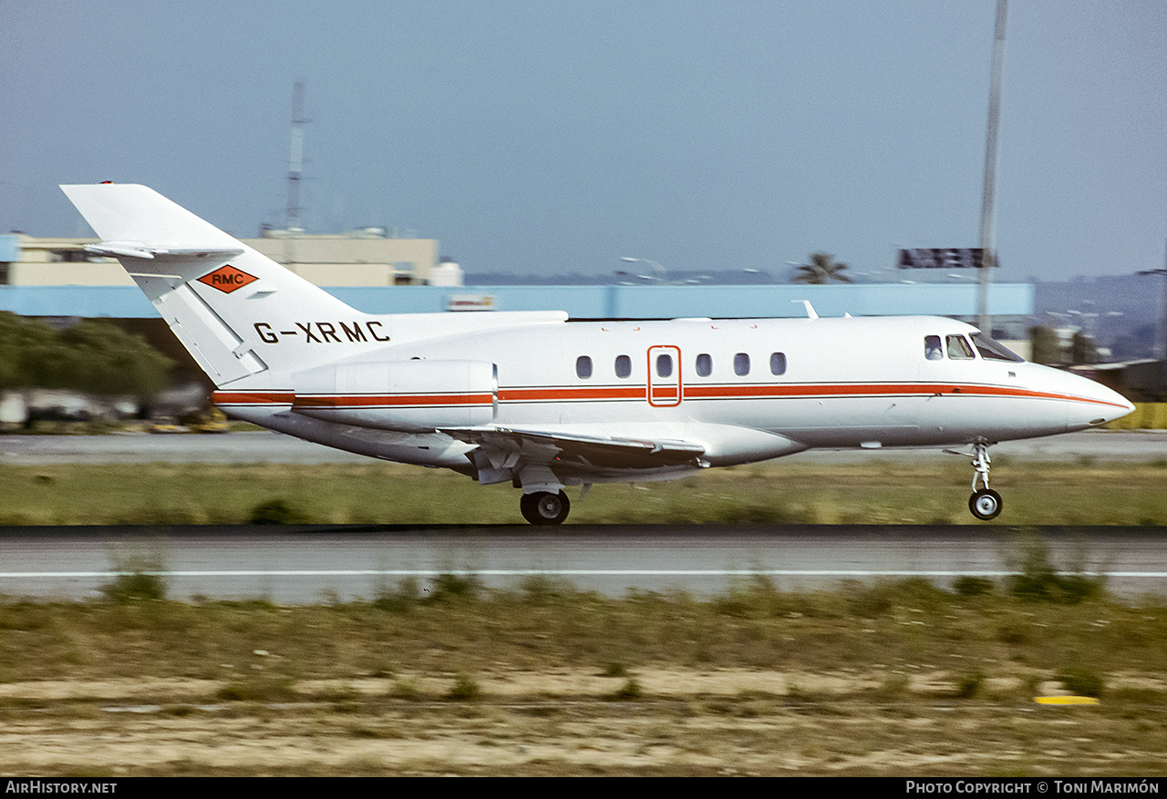 Aircraft Photo of G-XRMC | British Aerospace BAe-125-800B | RMC - Ready Mix Concrete | AirHistory.net #231865