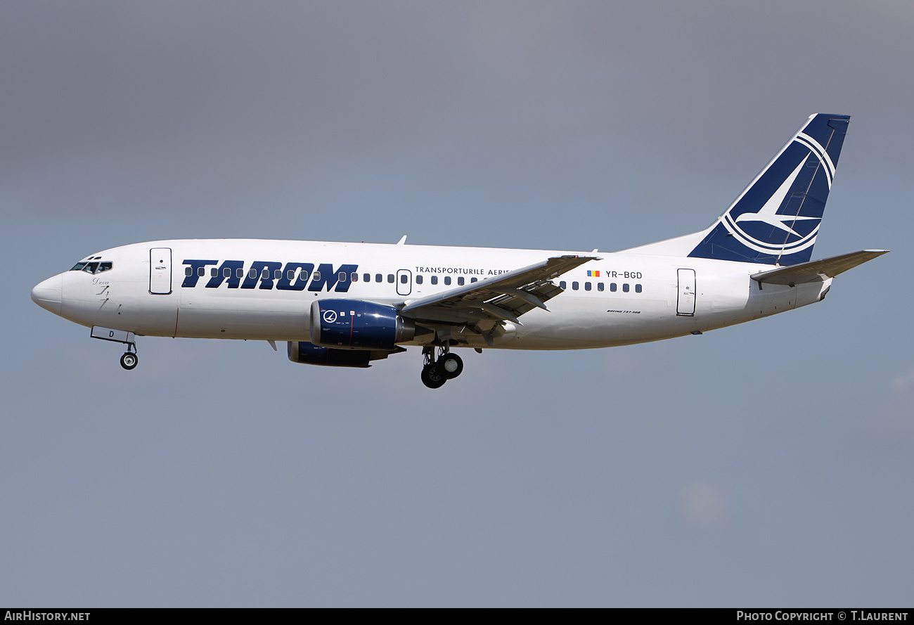 Aircraft Photo of YR-BGD | Boeing 737-38J | TAROM - Transporturile Aeriene Române | AirHistory.net #231899