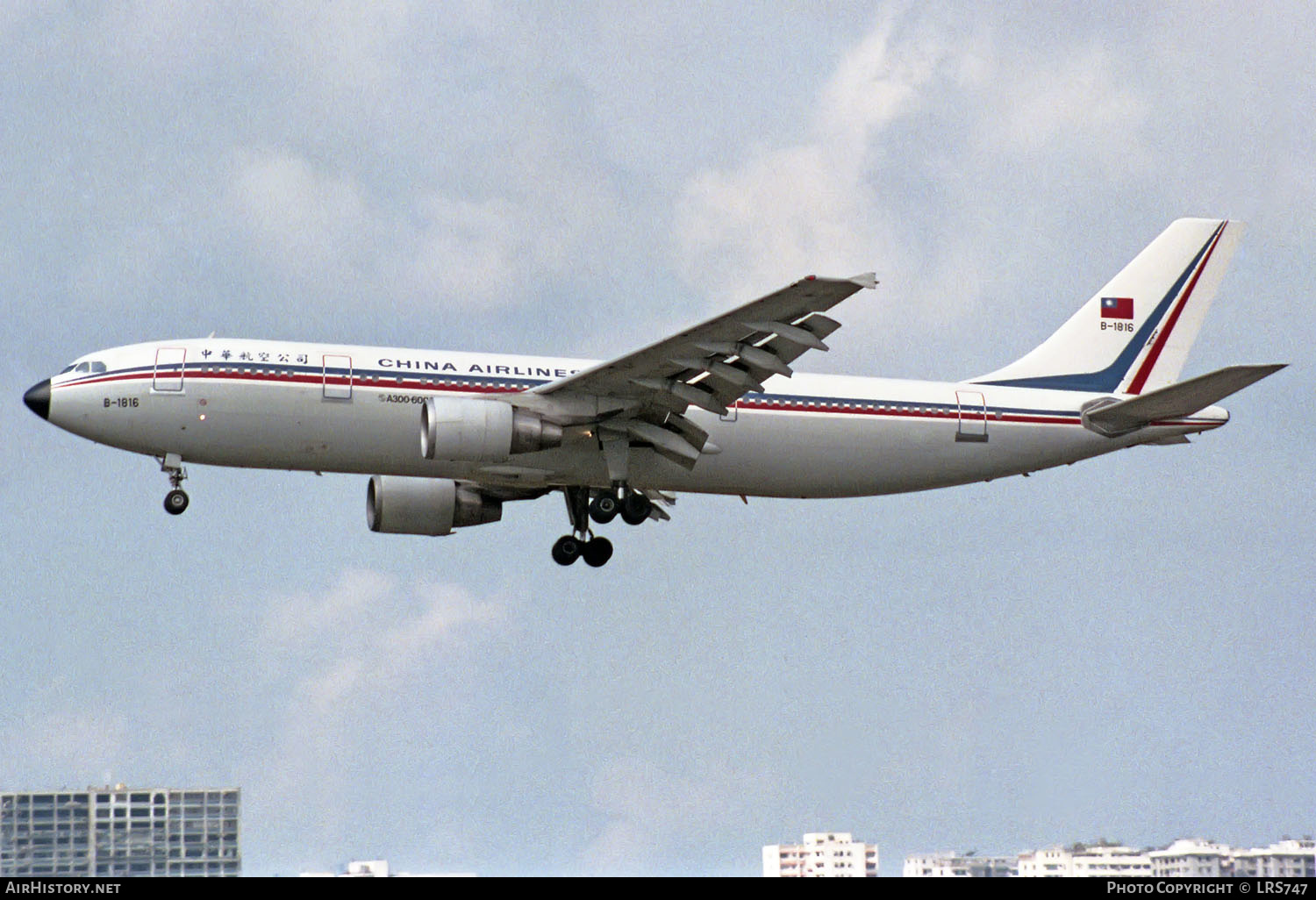 Aircraft Photo of B-1816 | Airbus A300B4-622R | China Airlines