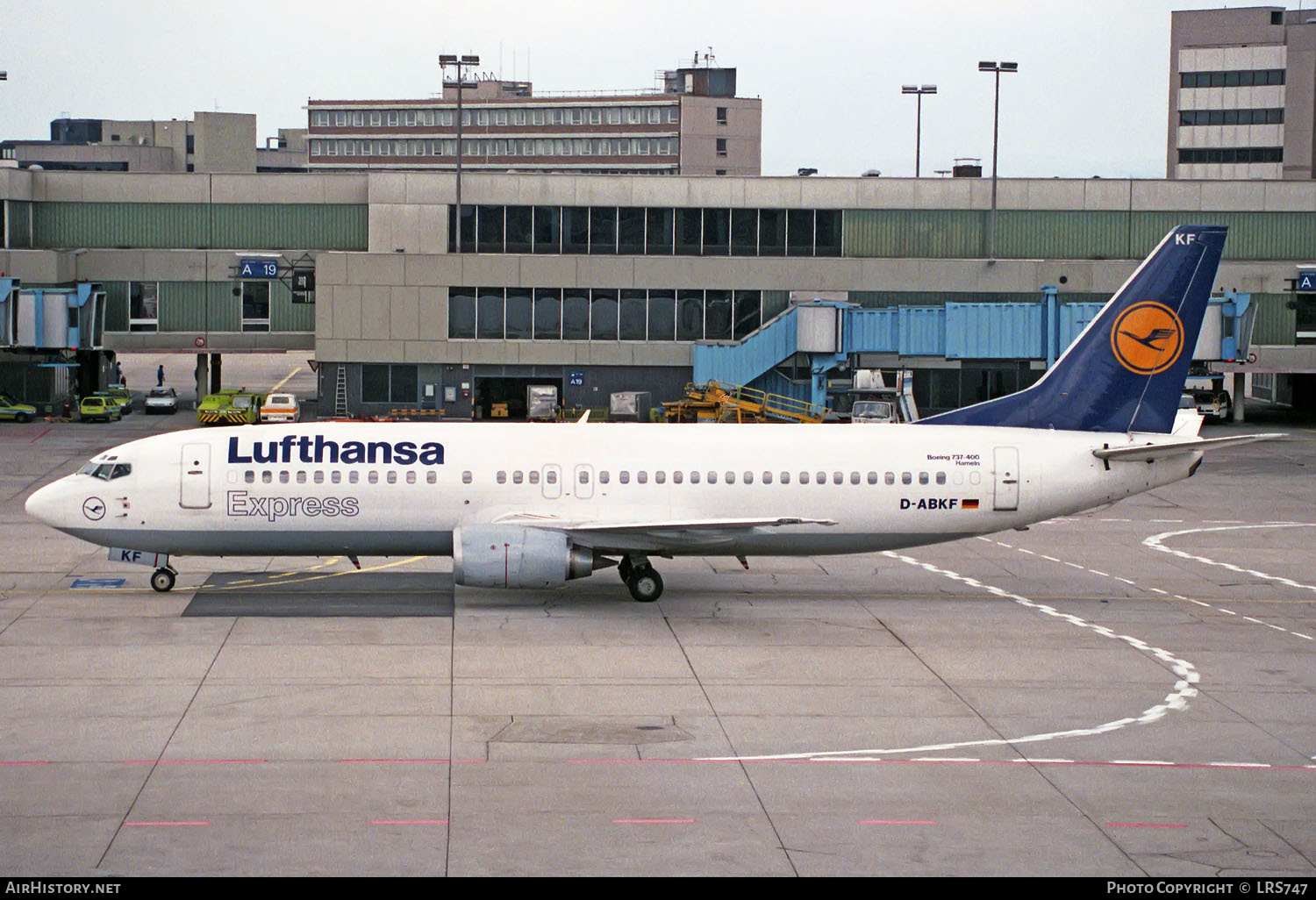 Aircraft Photo of D-ABKF | Boeing 737-430 | Lufthansa Express | AirHistory.net #231903
