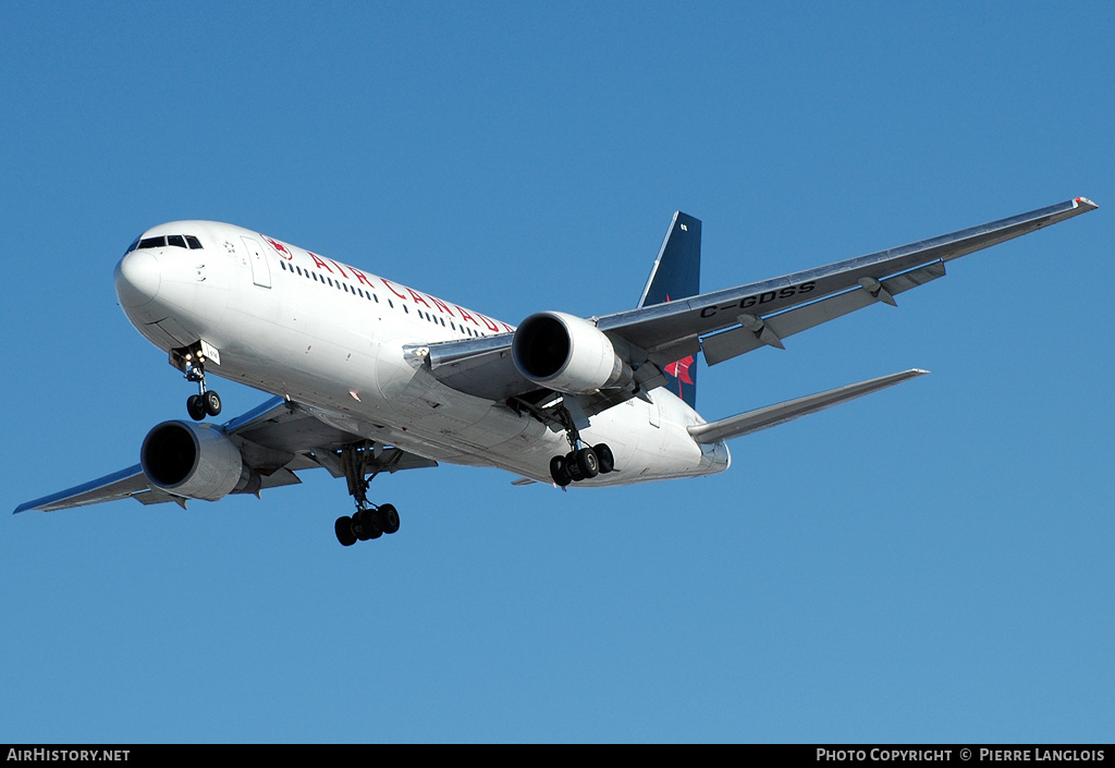 Aircraft Photo of C-GDSS | Boeing 767-233/ER | Air Canada | AirHistory.net #231913