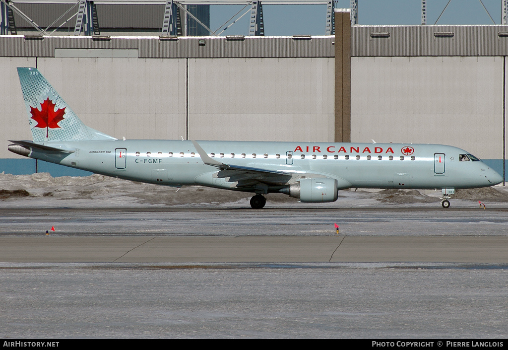 Aircraft Photo of C-FGMF | Embraer 190AR (ERJ-190-100IGW) | Air Canada | AirHistory.net #231918