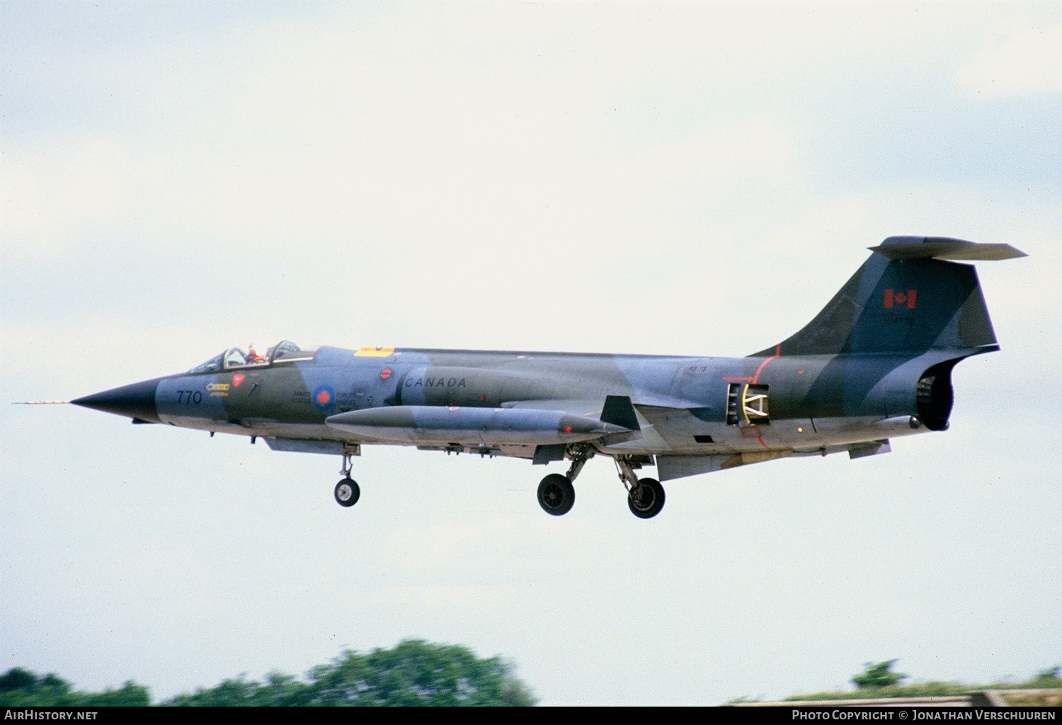 Aircraft Photo of 104770 | Canadair CF-104 Starfighter | Canada - Air Force | AirHistory.net #231934