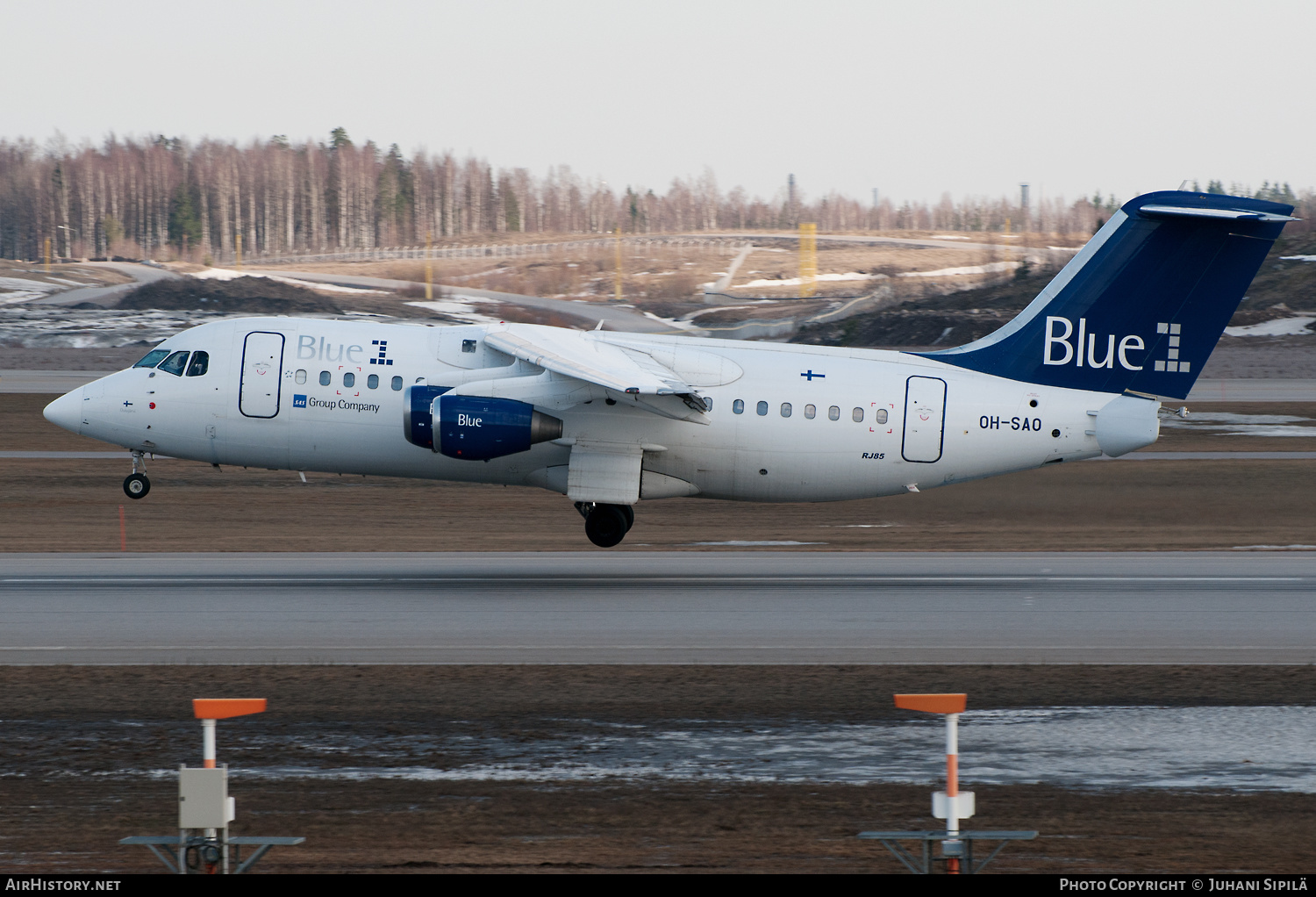 Aircraft Photo of OH-SAO | BAE Systems Avro 146-RJ85 | Blue1 | AirHistory.net #231950