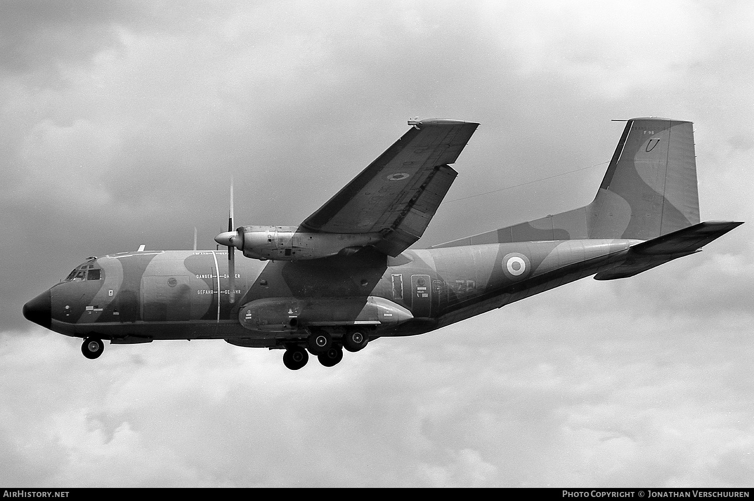 Aircraft Photo of F98 | Transall C-160F | France - Air Force | AirHistory.net #231961
