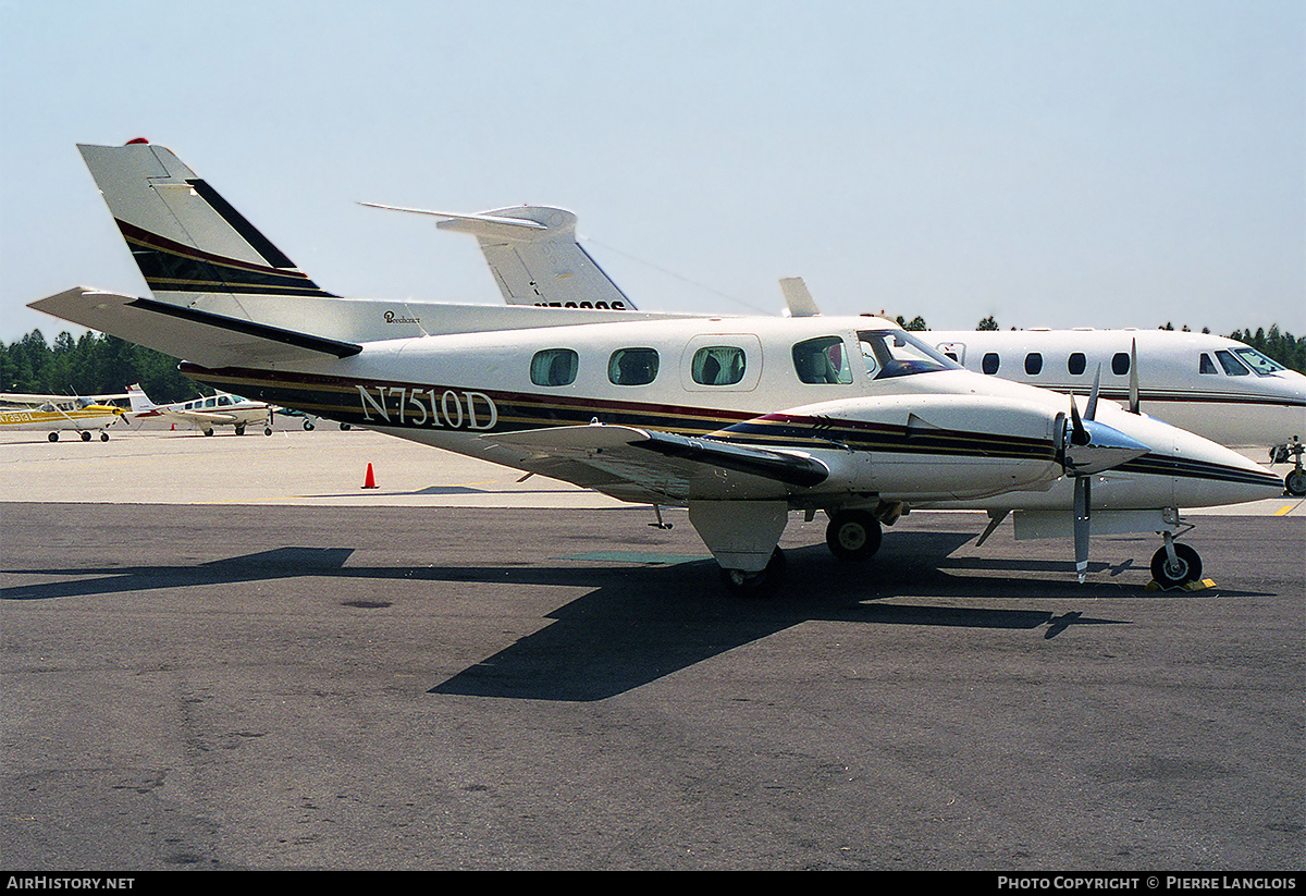 Aircraft Photo of N7510D | Beech 60 Duke | AirHistory.net #231974