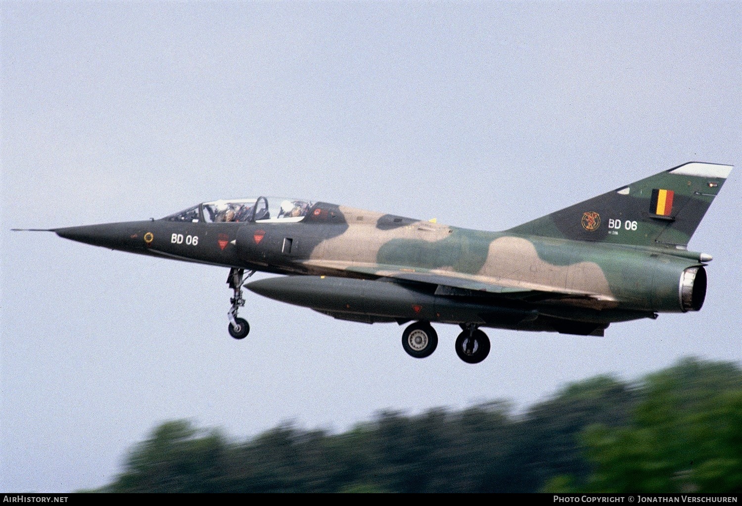 Aircraft Photo of BD06 | Dassault Mirage 5BD | Belgium - Air Force | AirHistory.net #231976