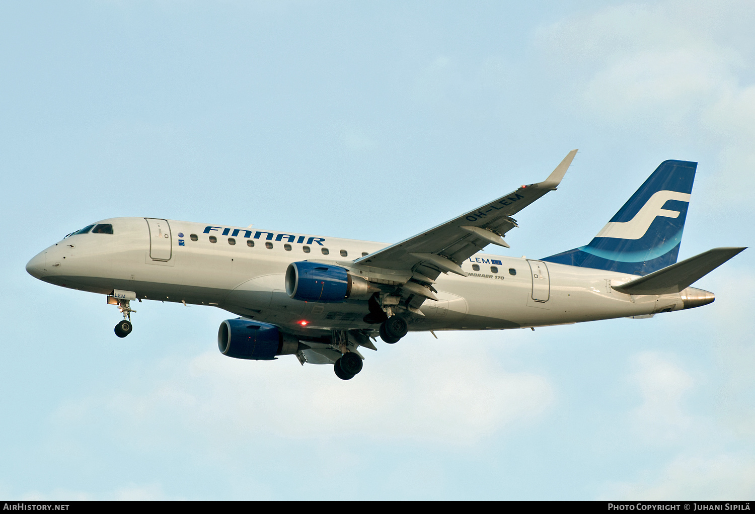 Aircraft Photo of OH-LEM | Embraer 170STD (ERJ-170-100STD) | Finnair | AirHistory.net #231983