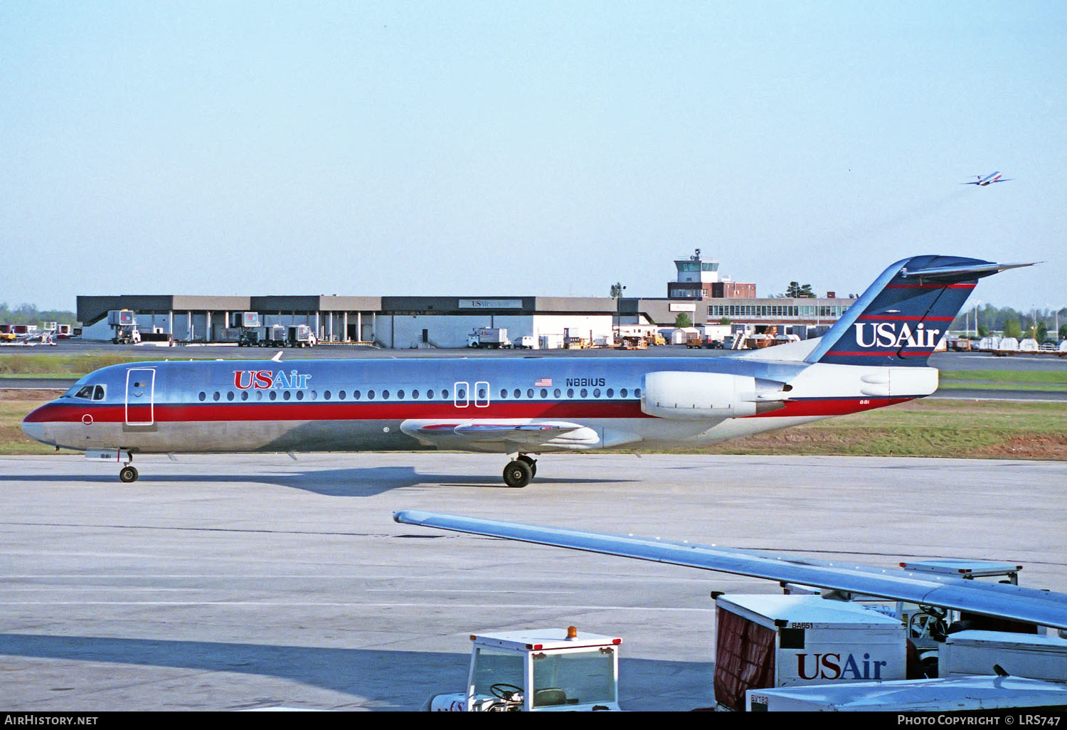 Aircraft Photo of N881US | Fokker 100 (F28-0100) | USAir | AirHistory.net #231984