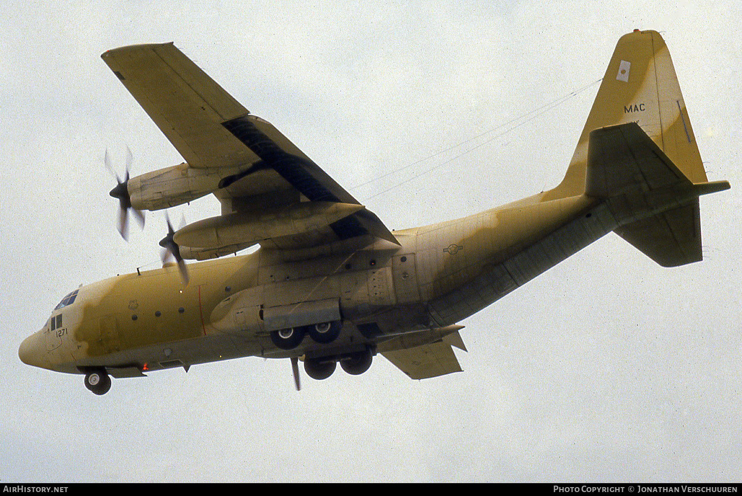Aircraft Photo of 70-1271 / 01271 | Lockheed C-130E Hercules (L-382) | USA - Air Force | AirHistory.net #231988