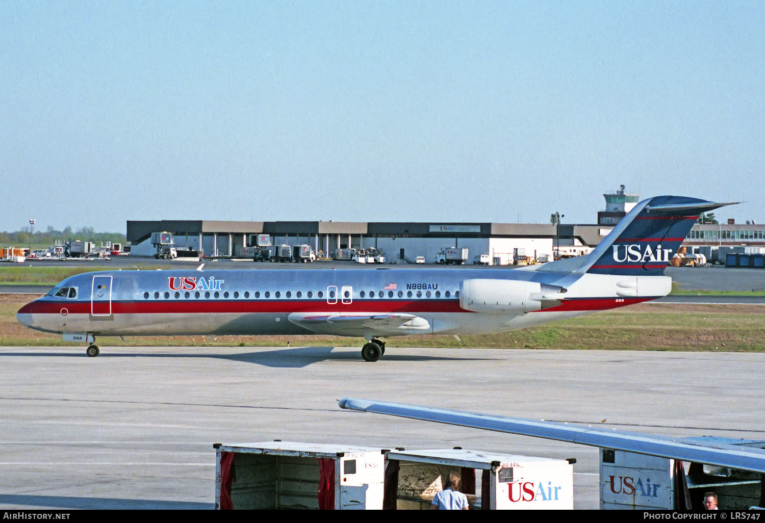 Aircraft Photo of N888AU | Fokker 100 (F28-0100) | USAir | AirHistory.net #231996