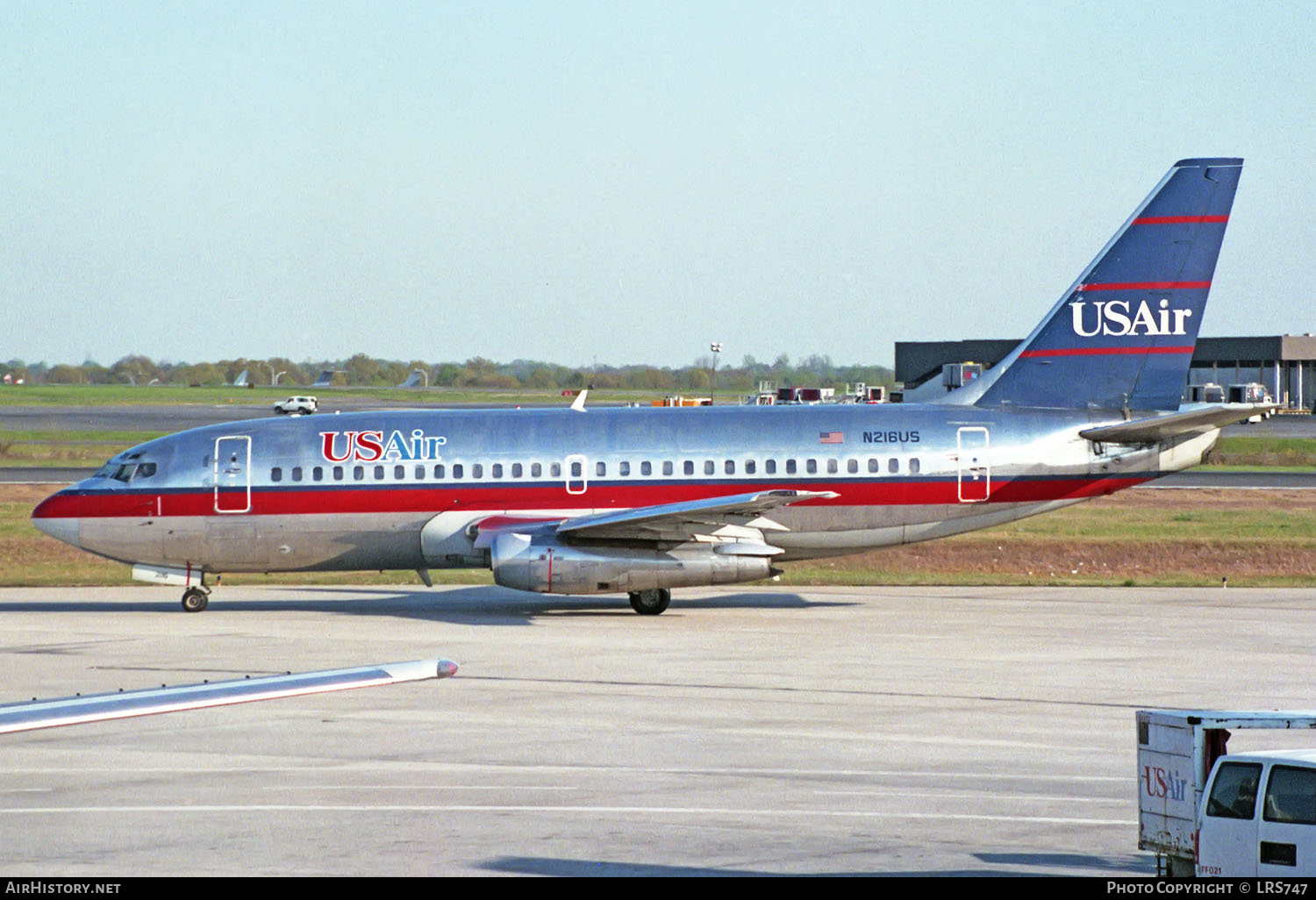 Aircraft Photo of N216US | Boeing 737-222 | USAir | AirHistory.net #232000
